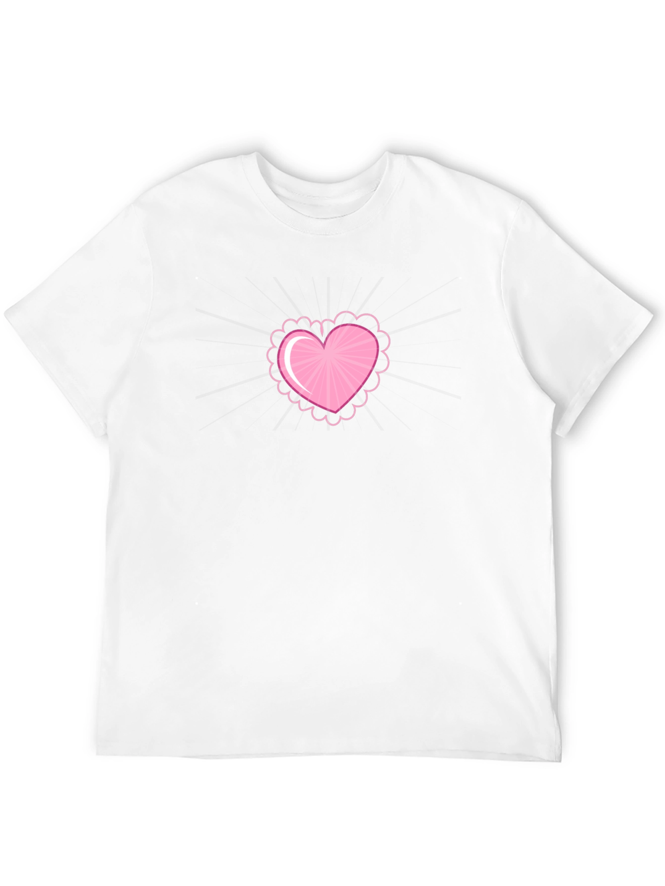 Heart Graphic Black Tee