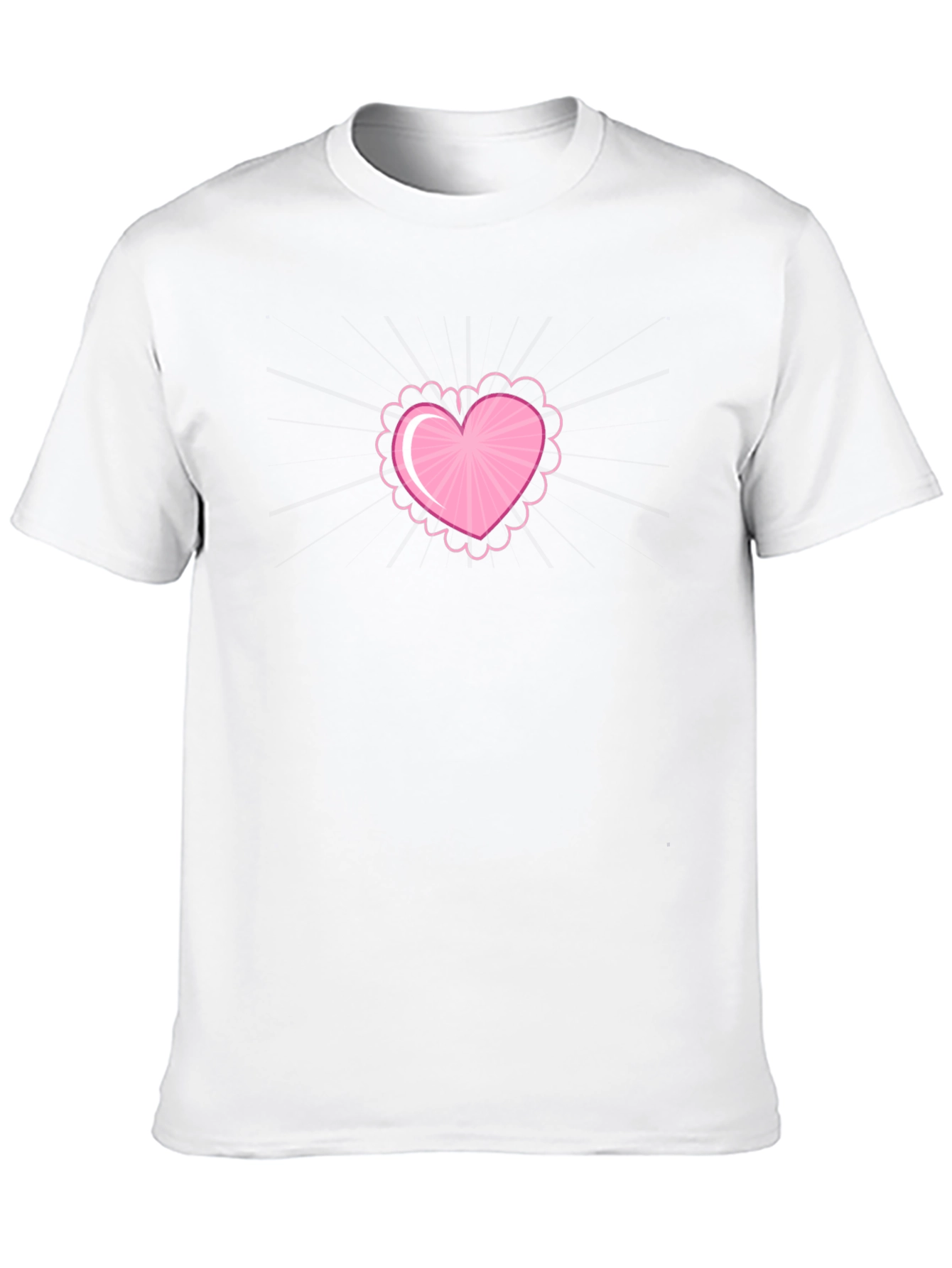 Heart Graphic Black Tee