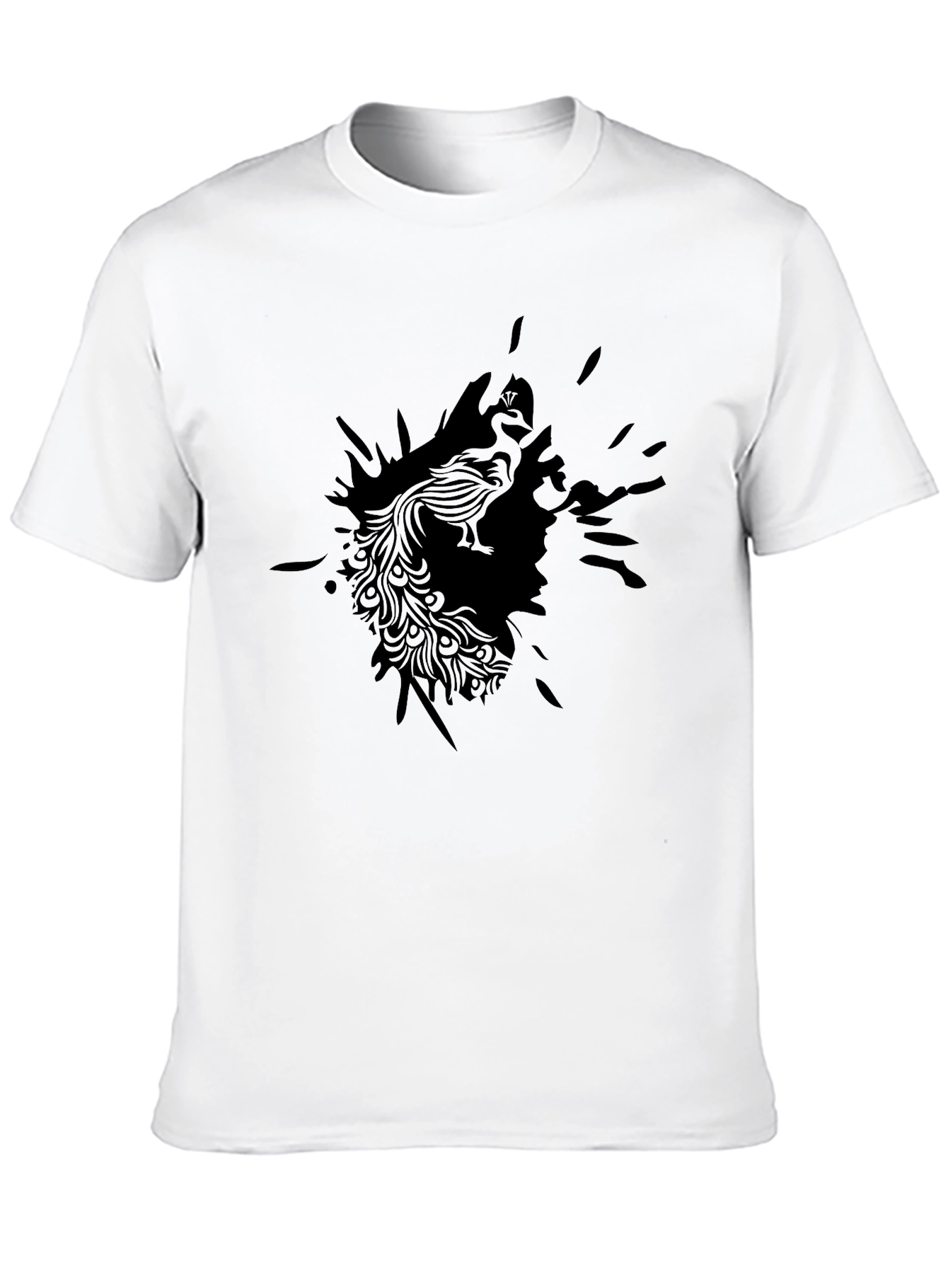 Black Phoenix Graphic Tee - Modern Style