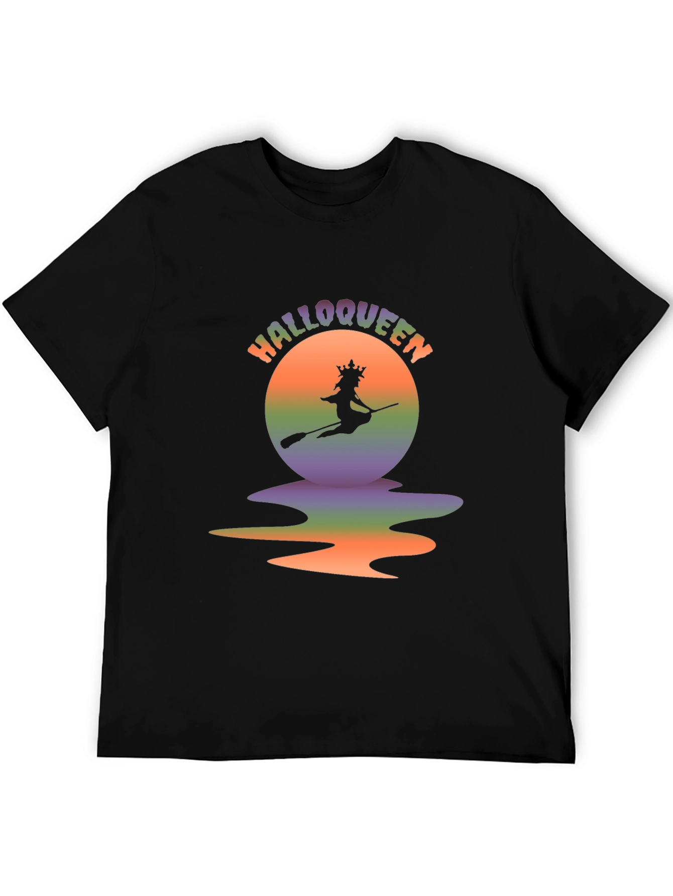 Halloqueen Halloween T-Shirt Witch Graphic Tee