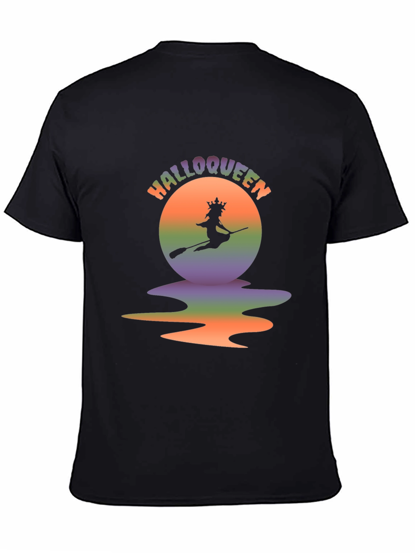 Halloqueen Halloween T-Shirt Witch Graphic Tee