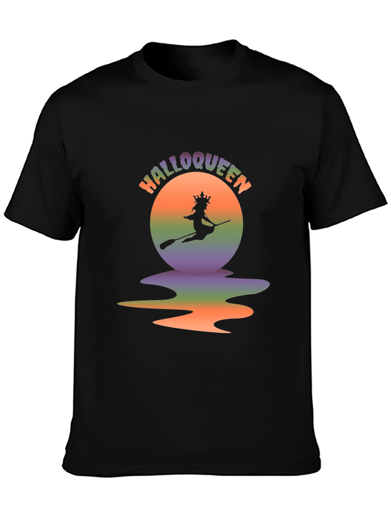Halloqueen Halloween T-Shirt Witch Graphic Tee