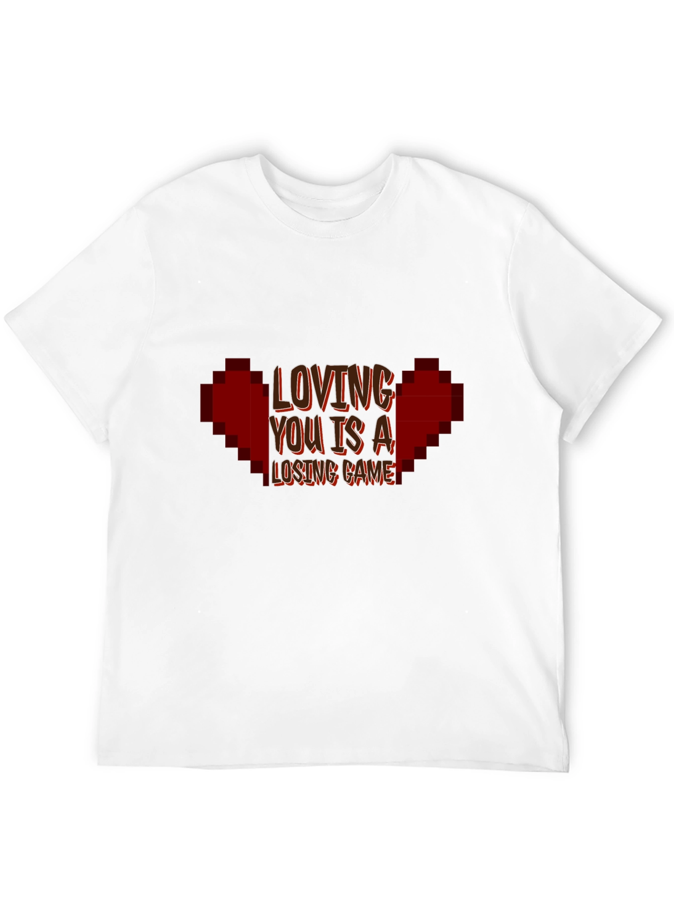 Loving You Is A Losing Game Graphic Tee