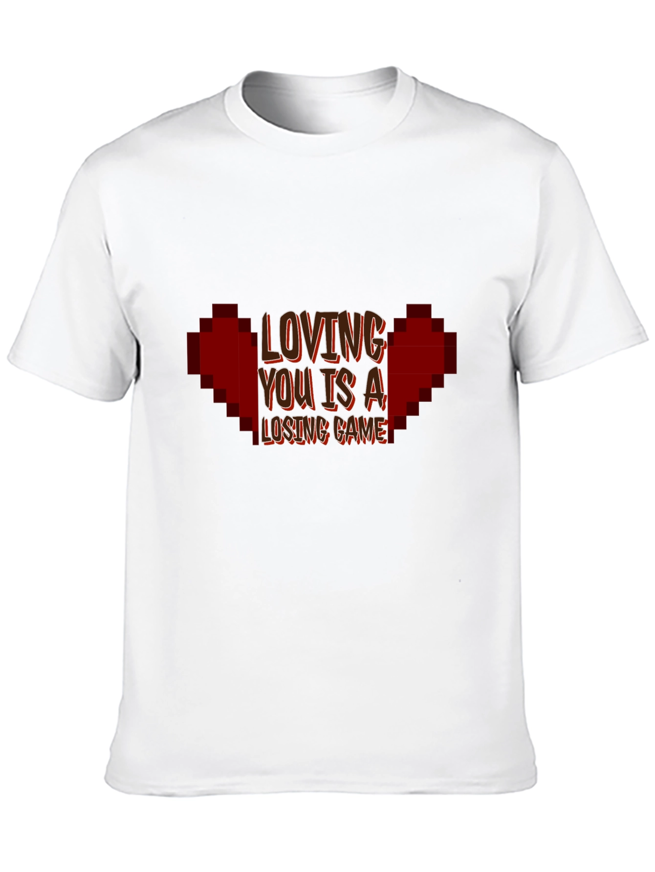 Loving You Is A Losing Game Graphic Tee