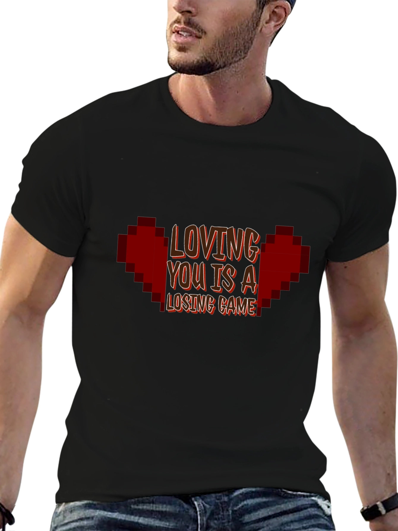 Loving You Is A Losing Game Graphic Tee