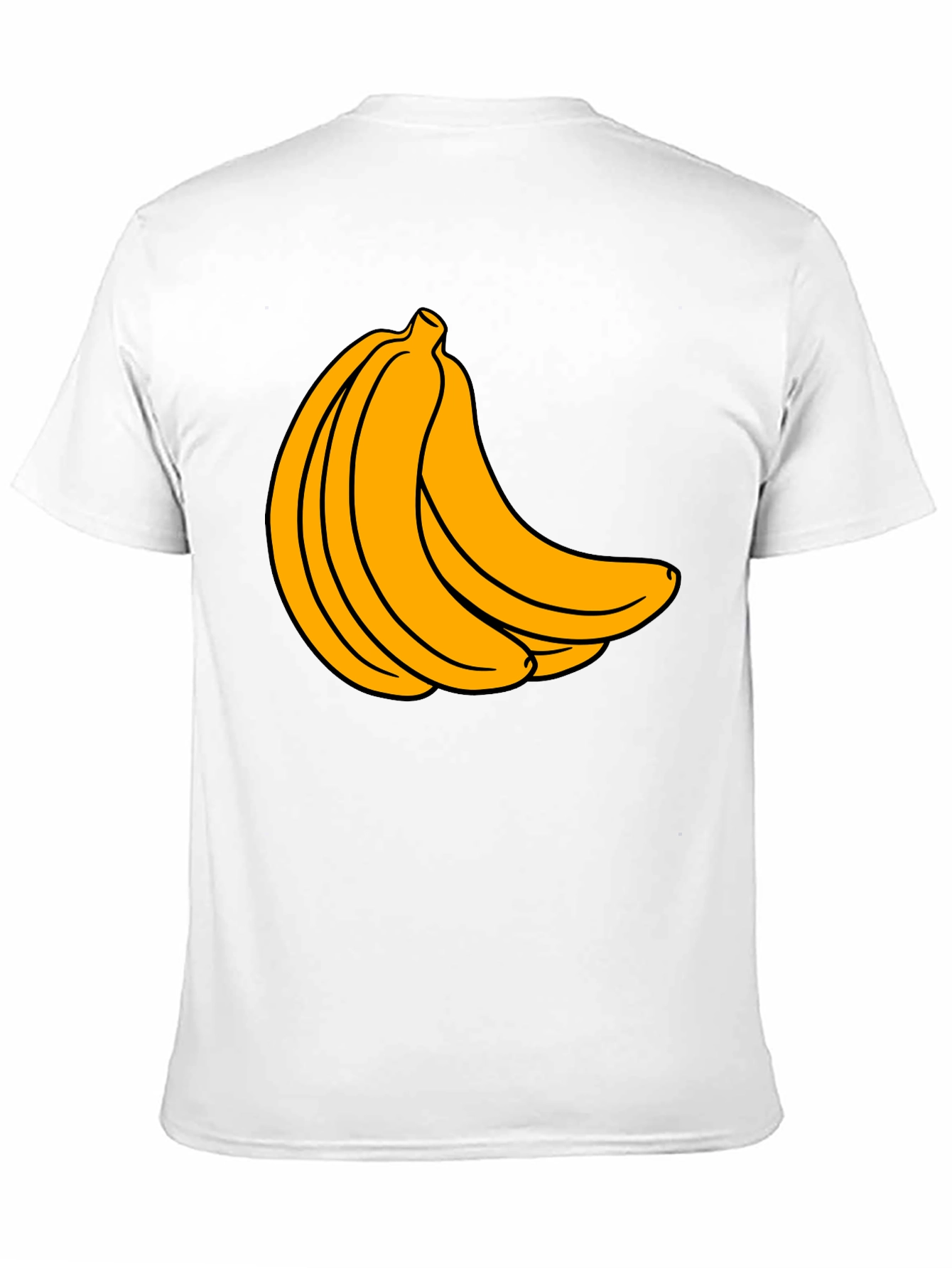 Banana Bunch Graphic T-Shirt - Black Cotton Tee