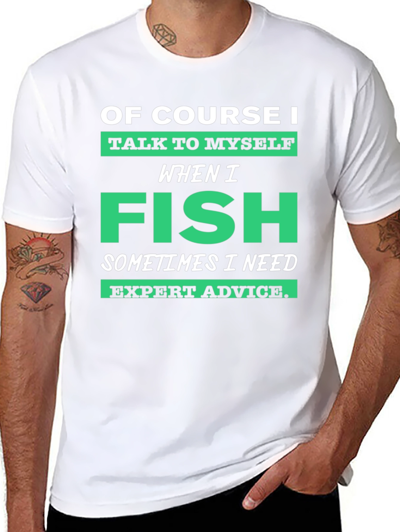 Funny Fishing T-Shirt - Expert Advice Tee