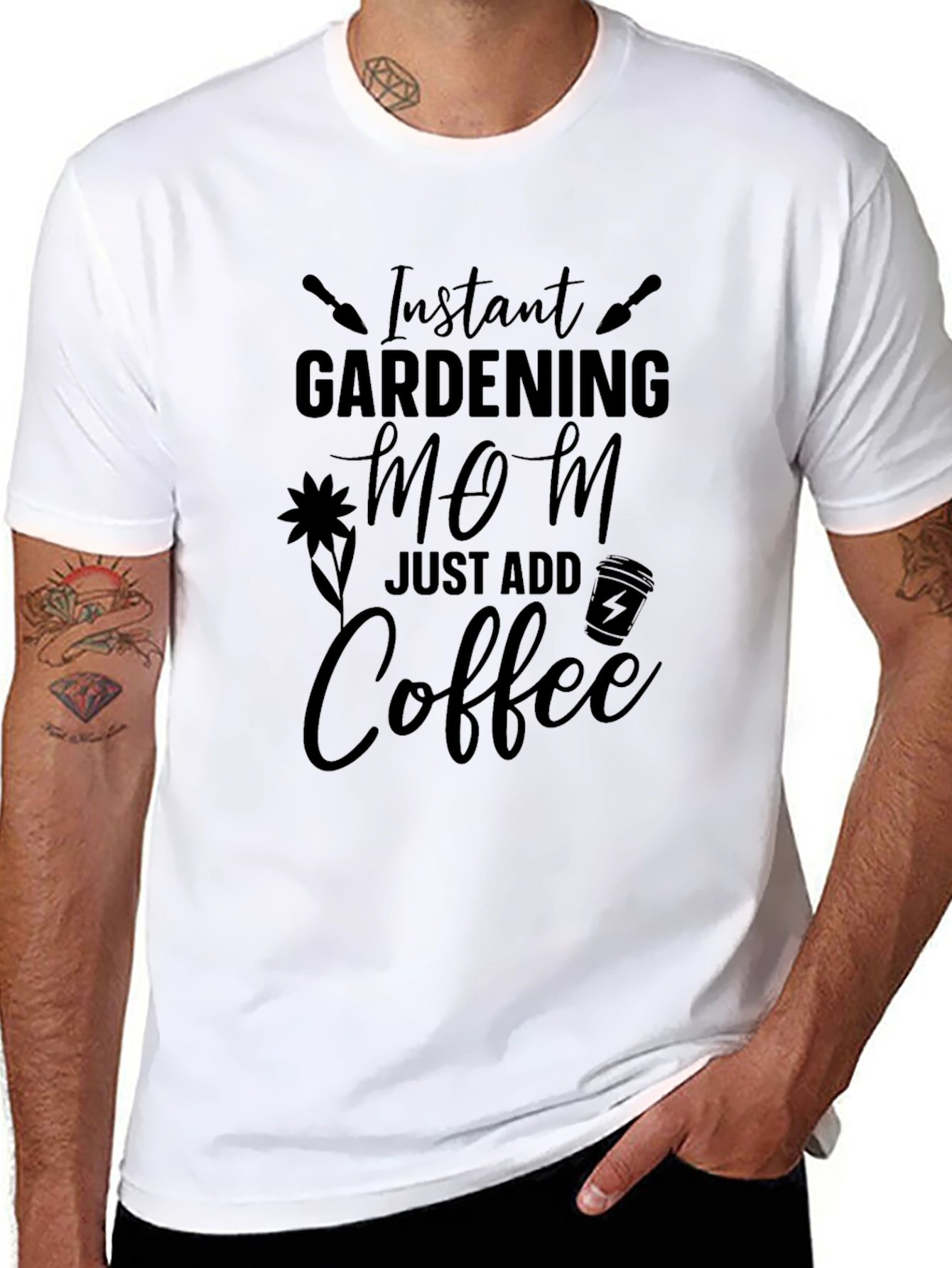 Instant Gardening Mom Coffee T-Shirt