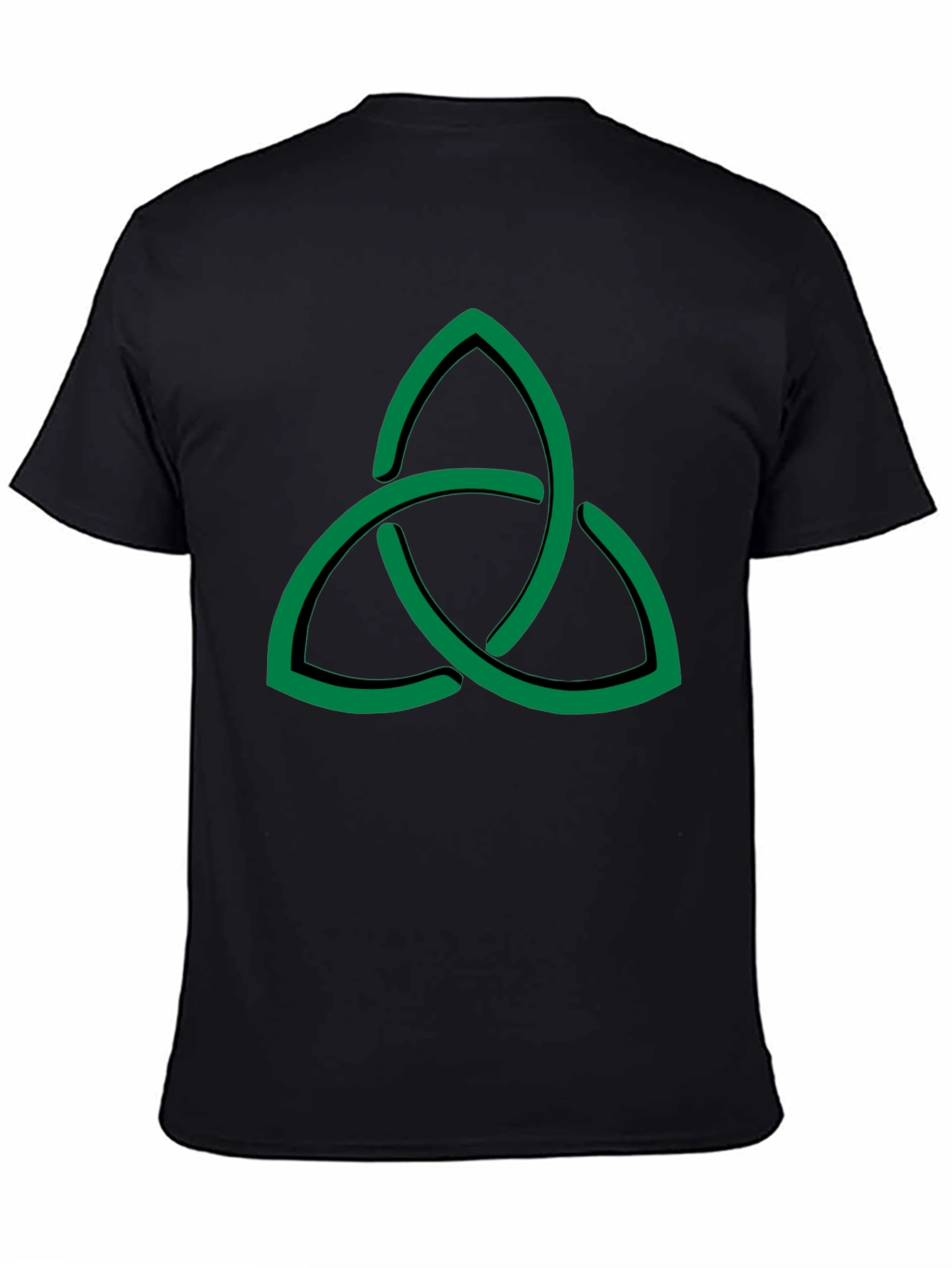Celtic Knot Graphic T-Shirt - Black