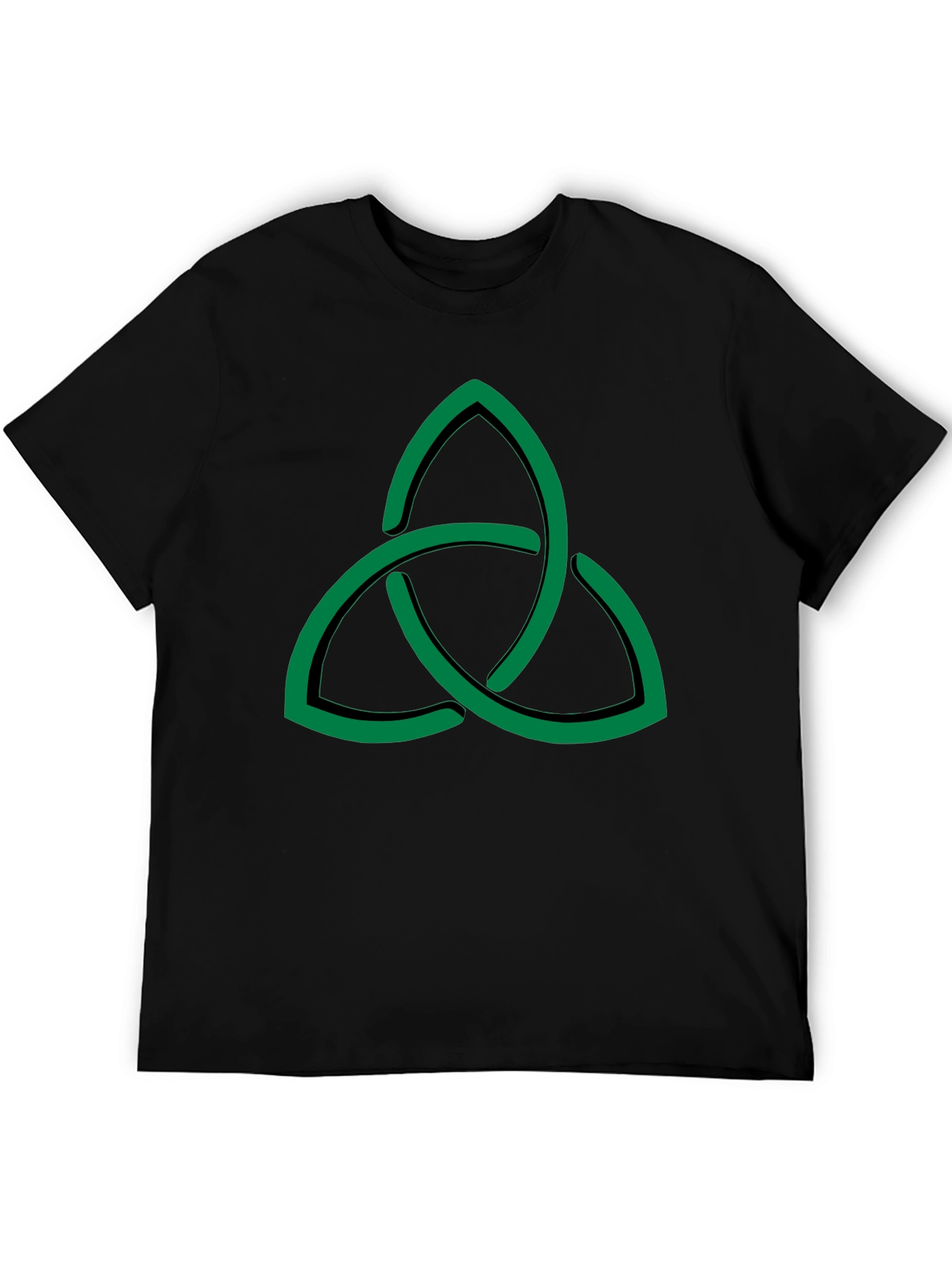 Celtic Knot Graphic T-Shirt - Black