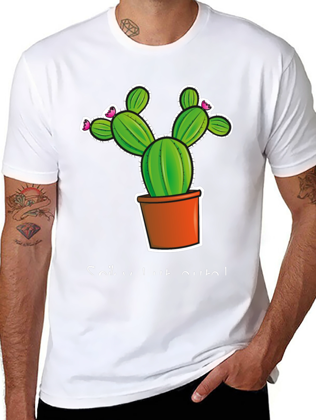 Spiky But Cute Cactus T-Shirt