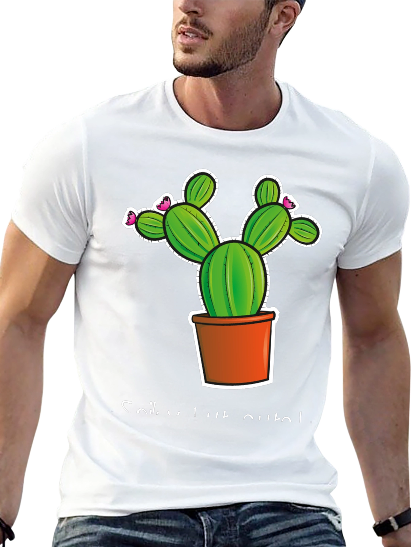 Spiky But Cute Cactus T-Shirt