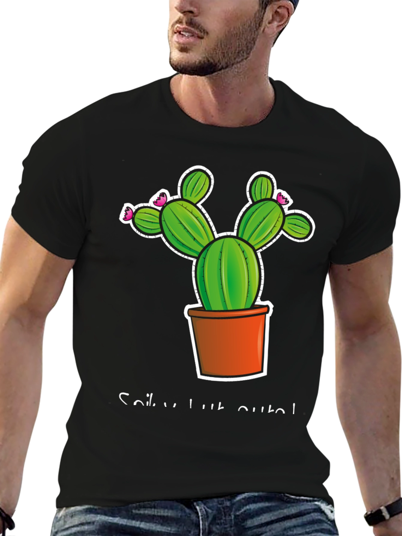 Spiky But Cute Cactus T-Shirt