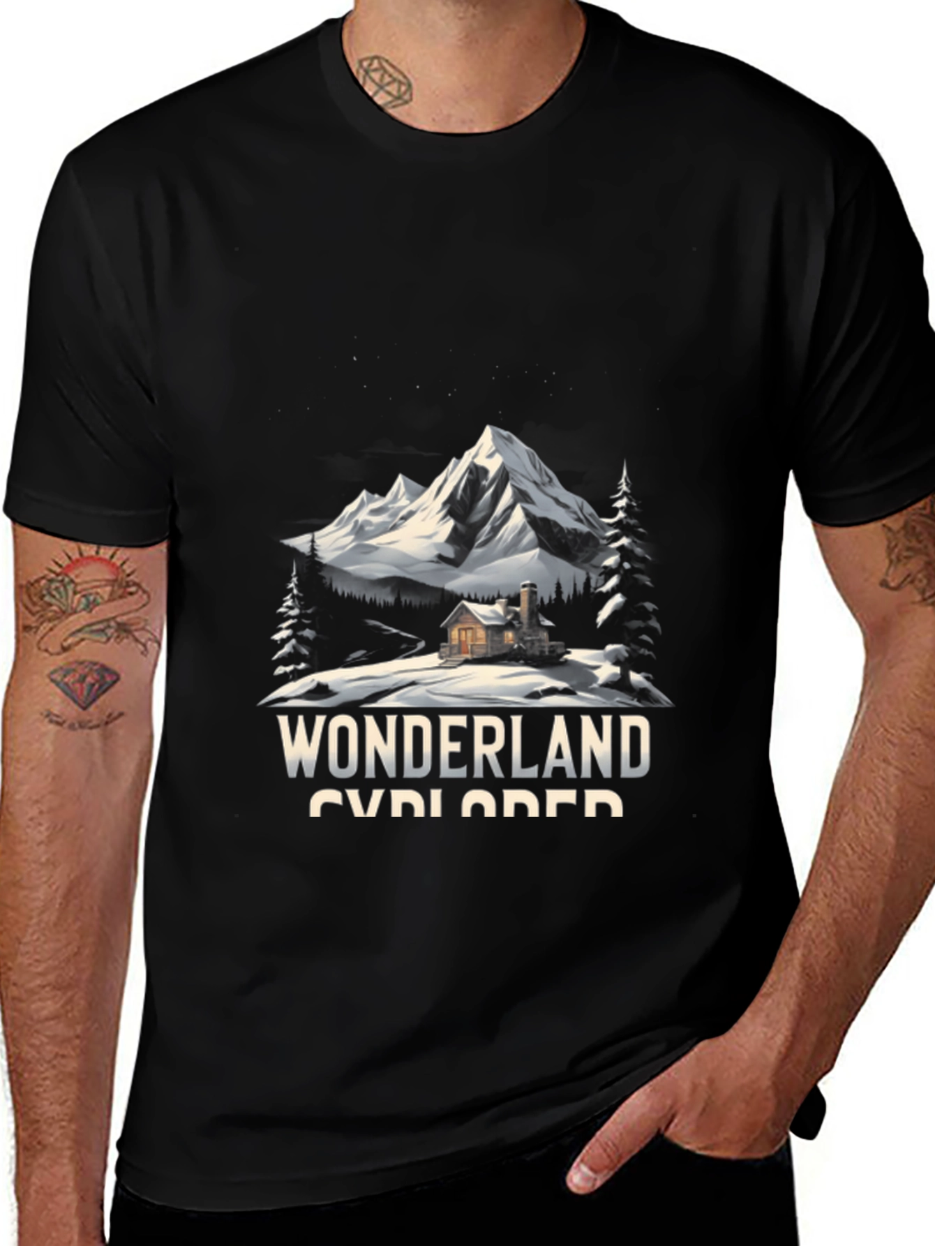 Wonderland Explorer Graphic Tee