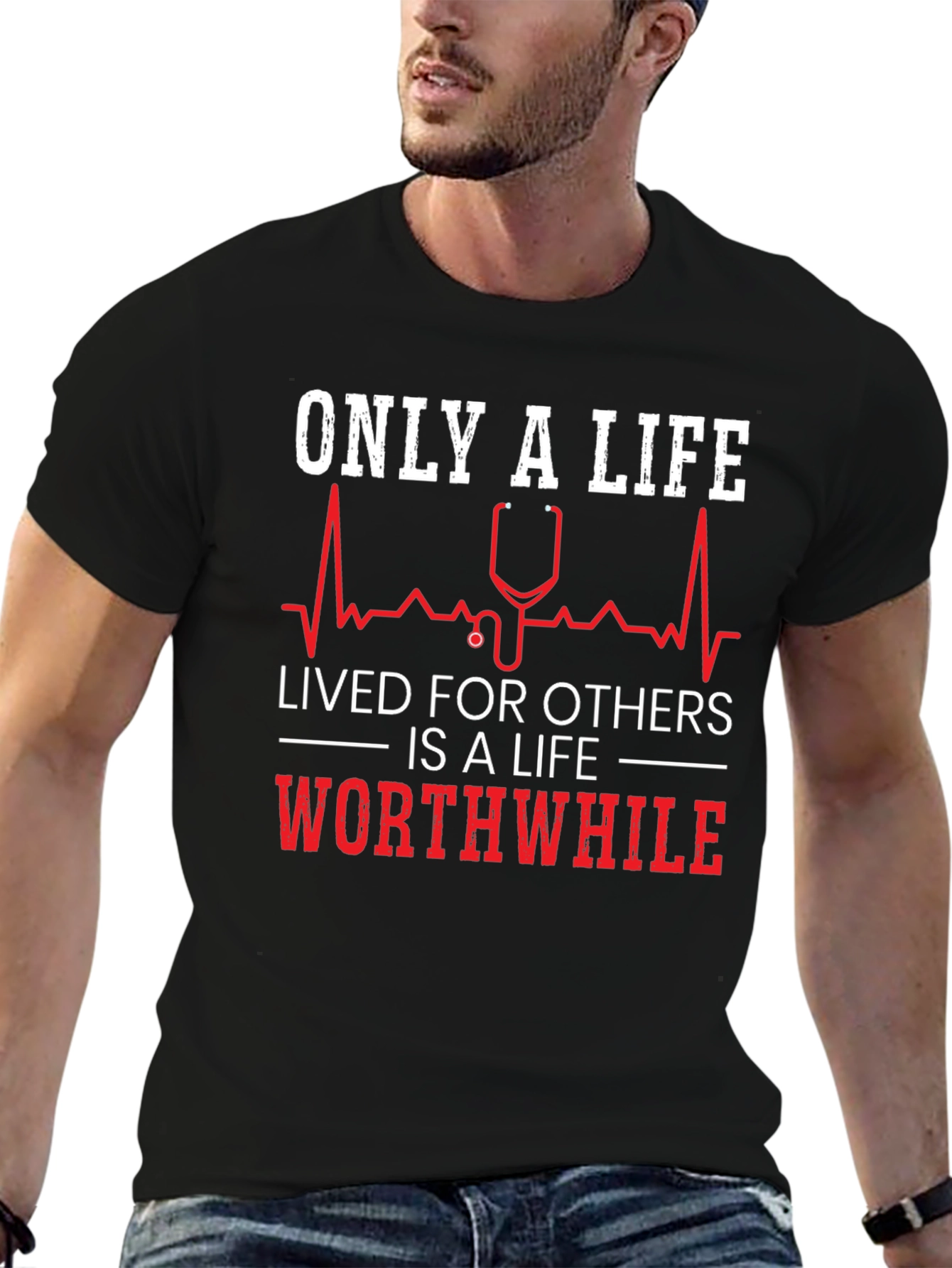 Only a Life Lived for Others Graphic Tee