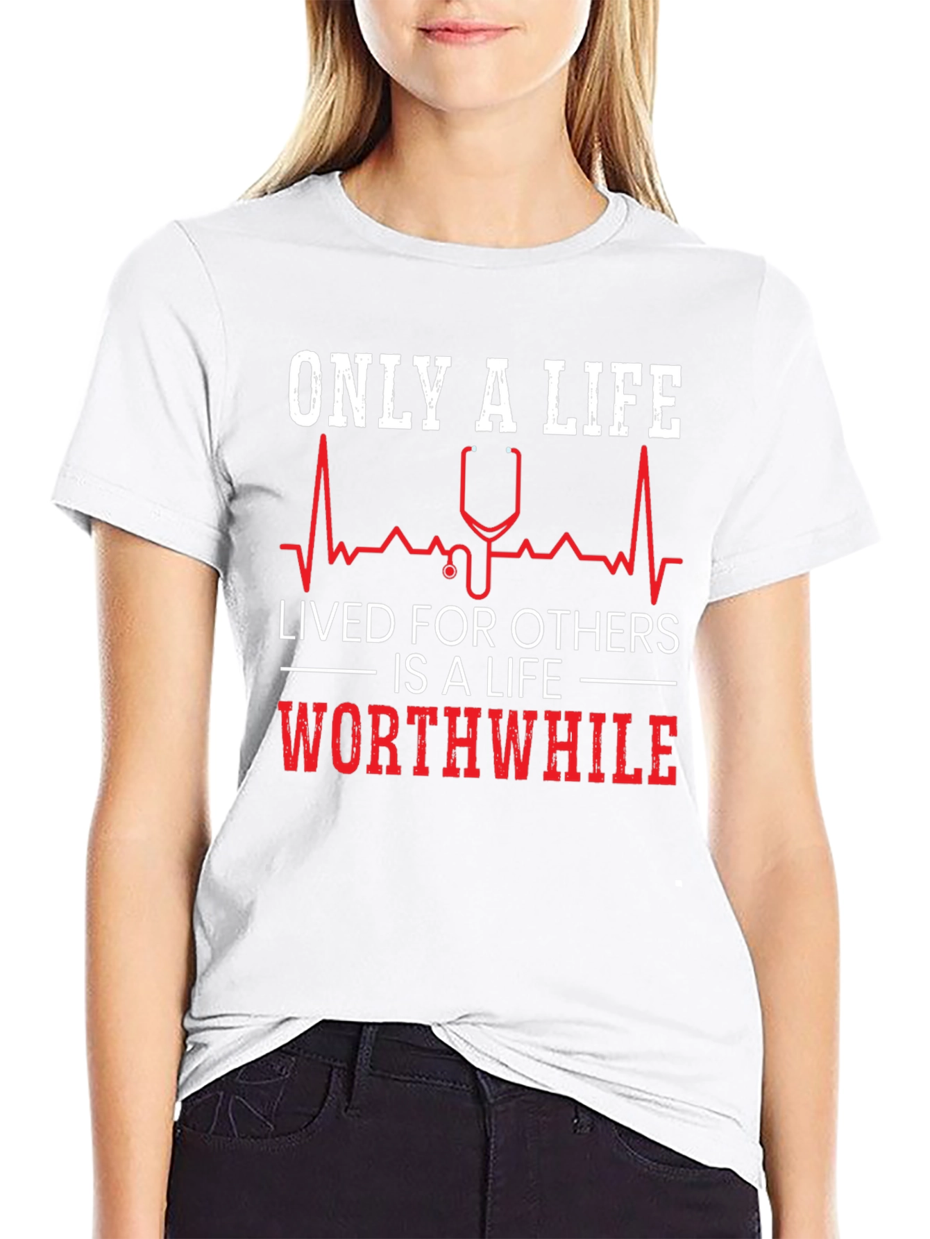 Only a Life Lived for Others Graphic Tee
