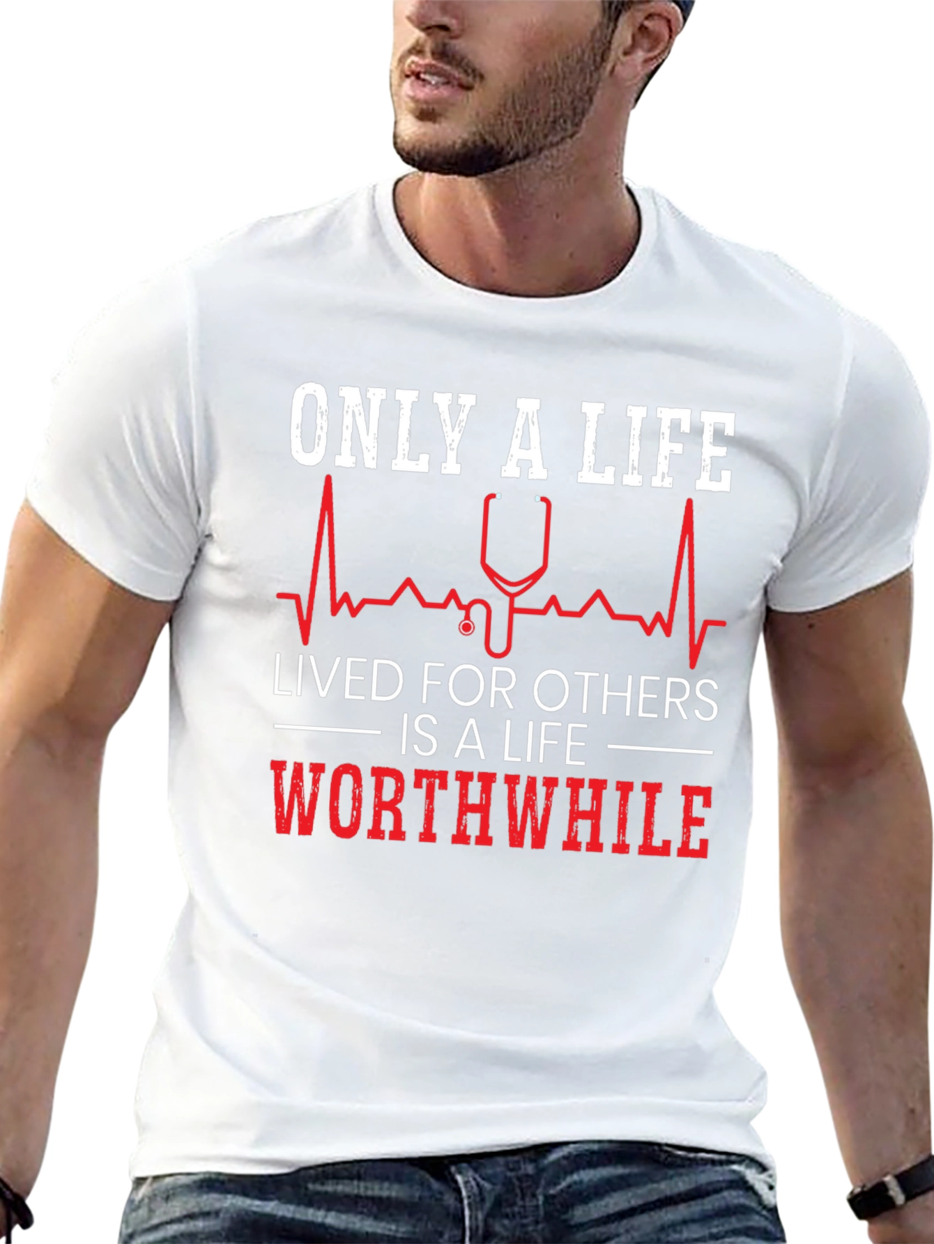 Only a Life Lived for Others Graphic Tee
