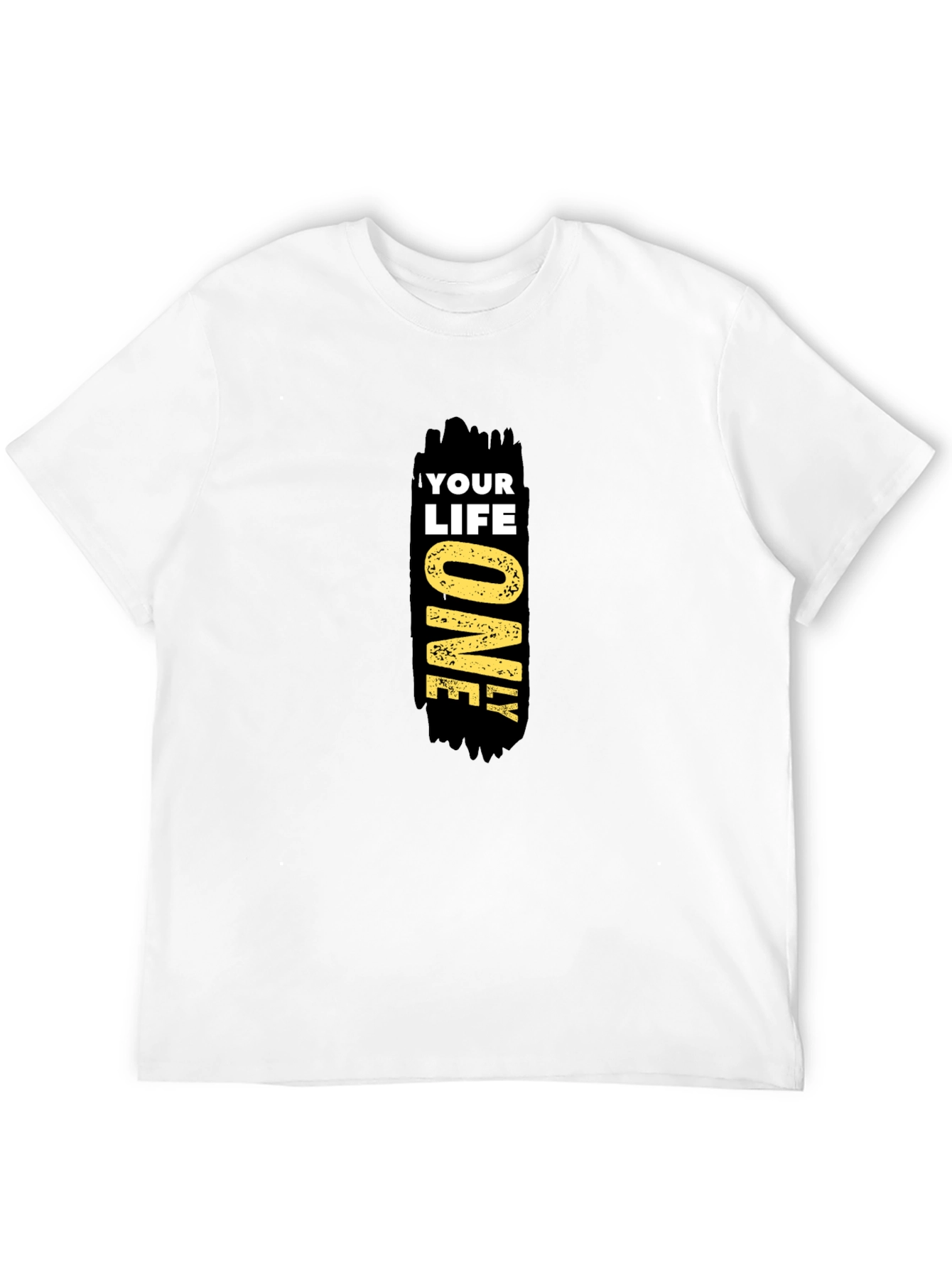 Your Life Only Black Graphic Tee
