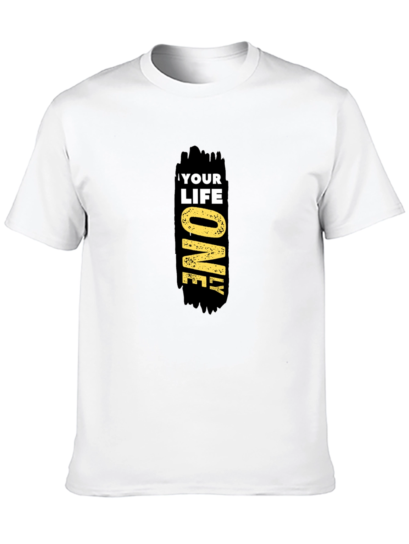 Your Life Only Black Graphic Tee