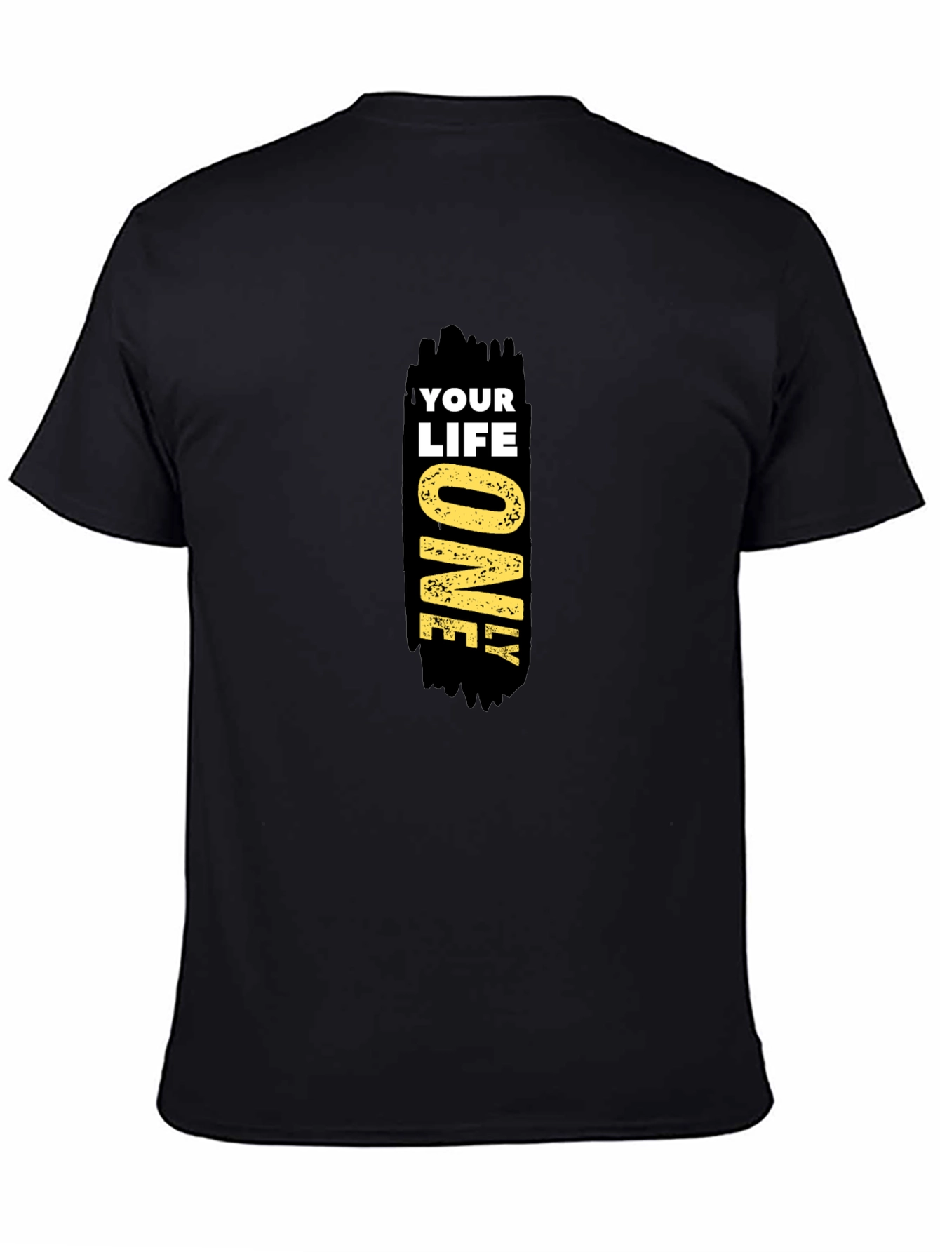 Your Life Only Black Graphic Tee