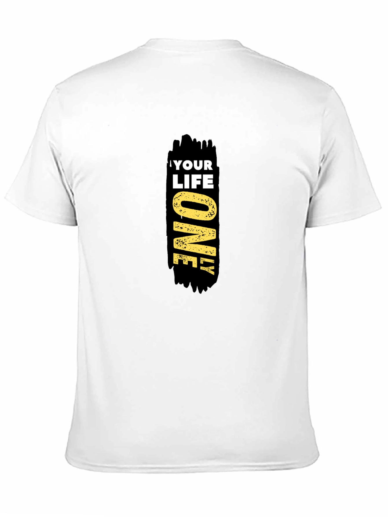 Your Life Only Black Graphic Tee
