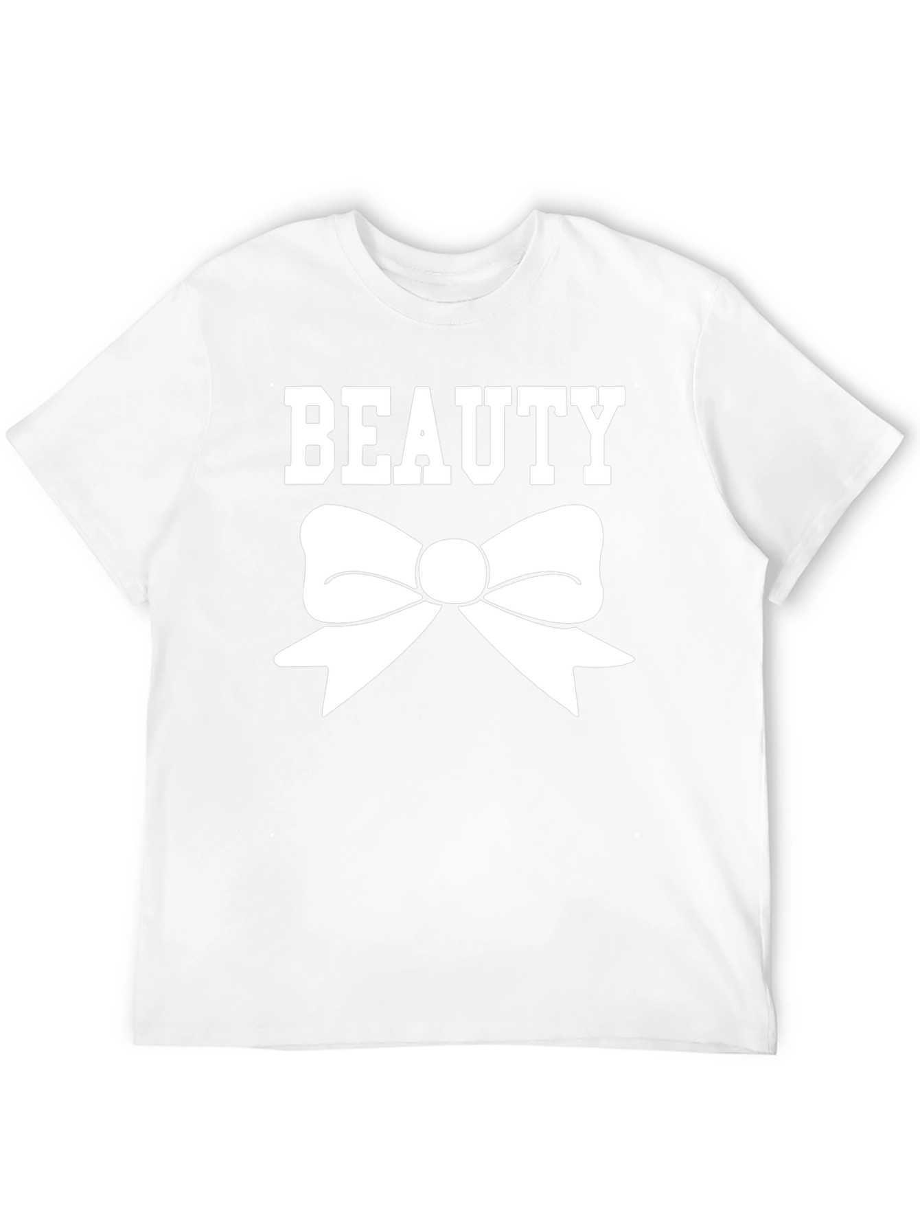 Beauty Bow Graphic T-Shirt - Classic Black Tee