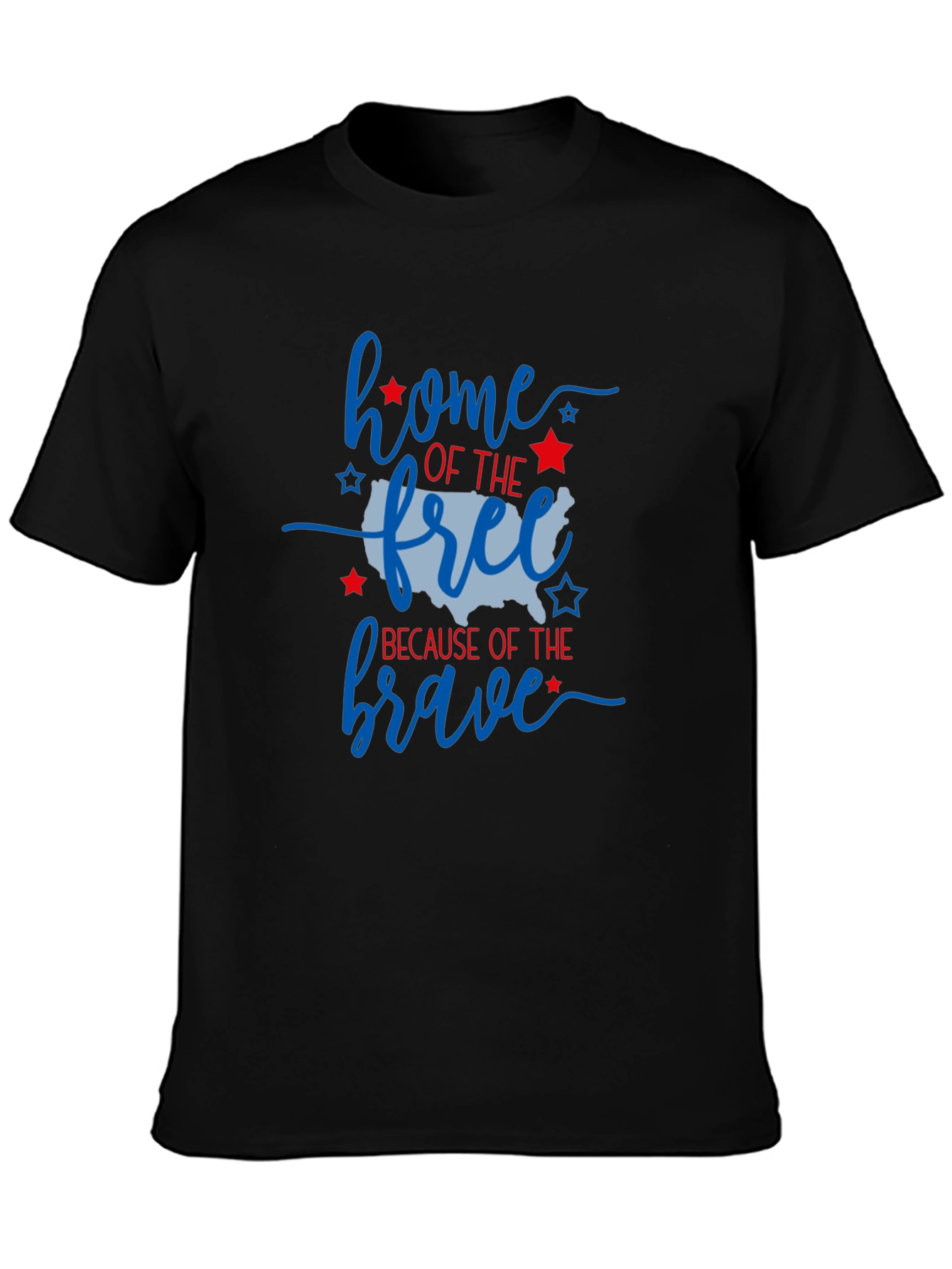 Patriotic Home of the Free T-Shirt