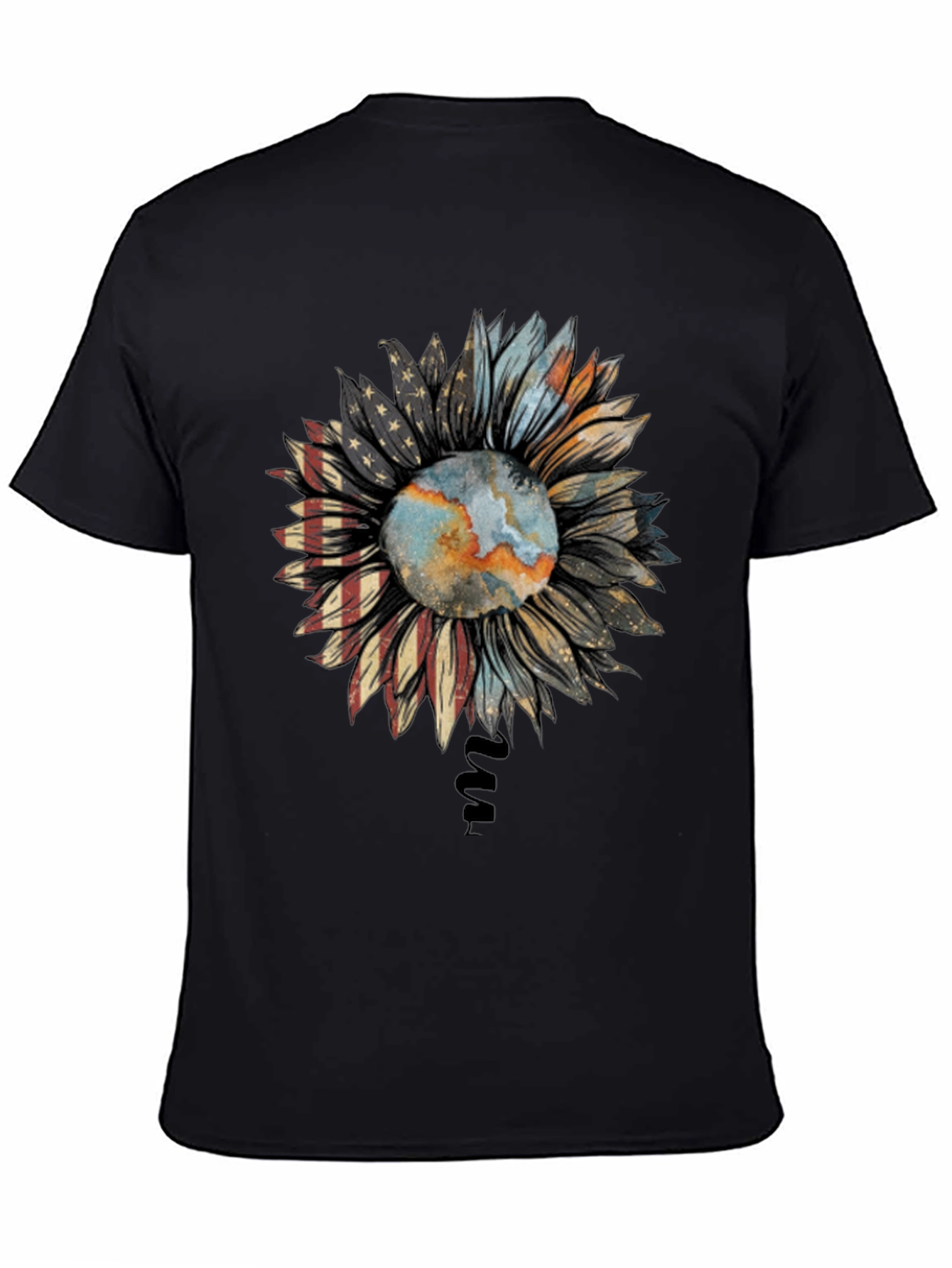 Sunflower Earth Flag T-Shirt