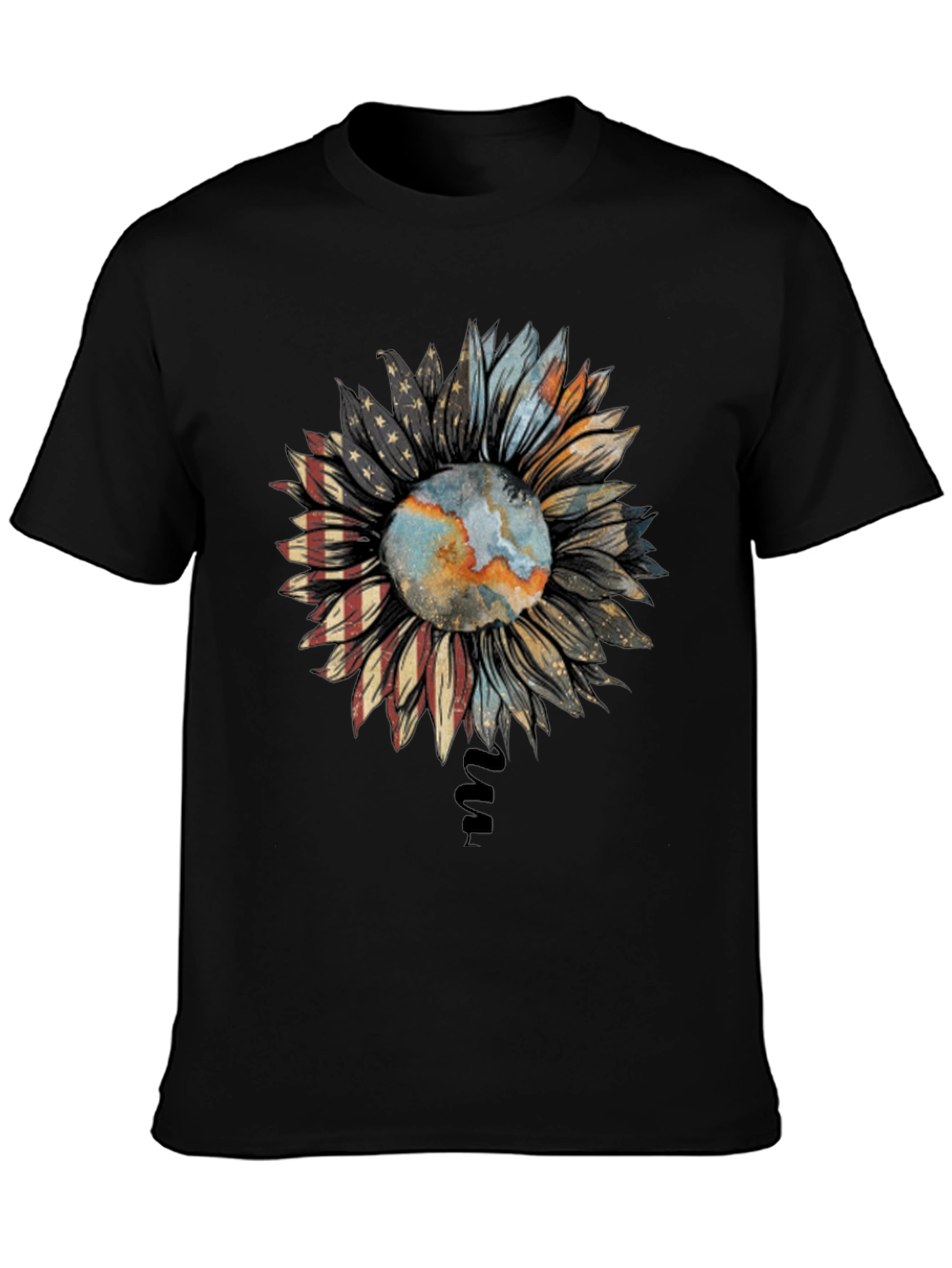 Sunflower Earth Flag T-Shirt
