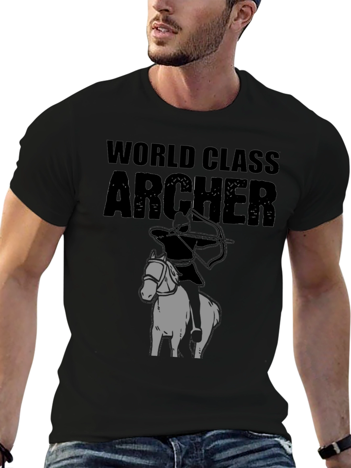 World Class Archer T-Shirt Horseback Bow Arrow