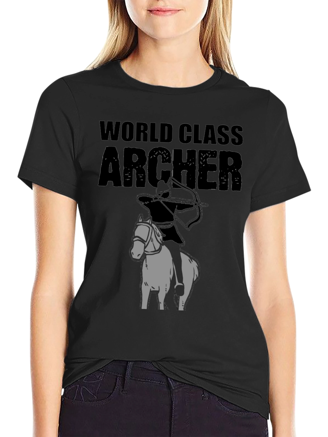 World Class Archer T-Shirt Horseback Bow Arrow