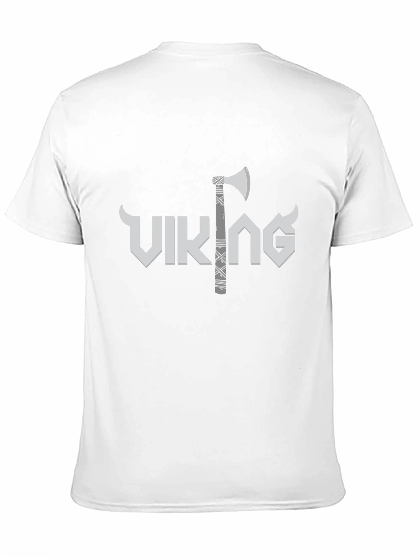 Viking Axe Graphic T-Shirt - Black