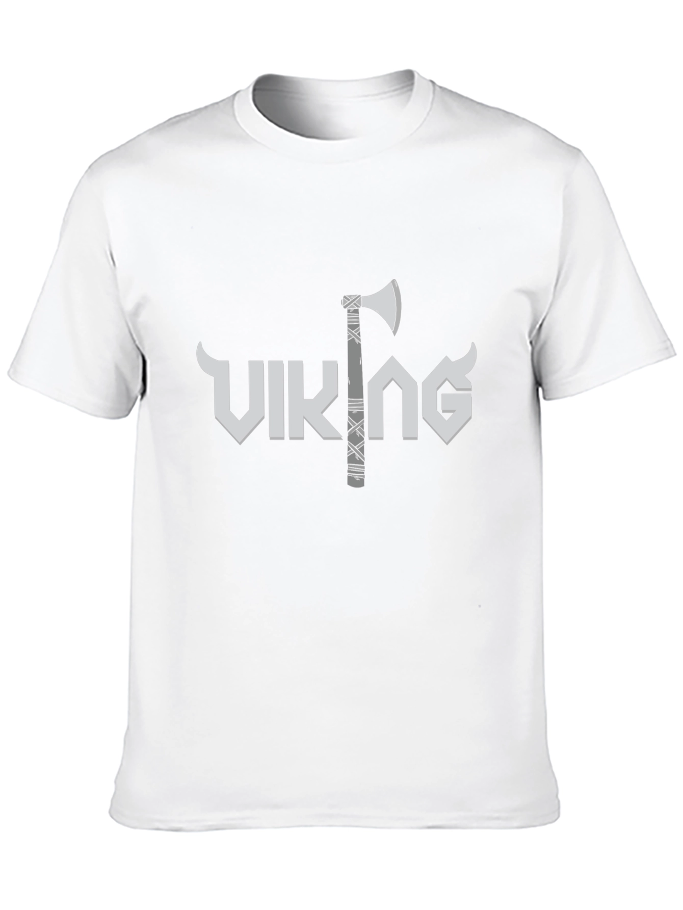 Viking Axe Graphic T-Shirt - Black