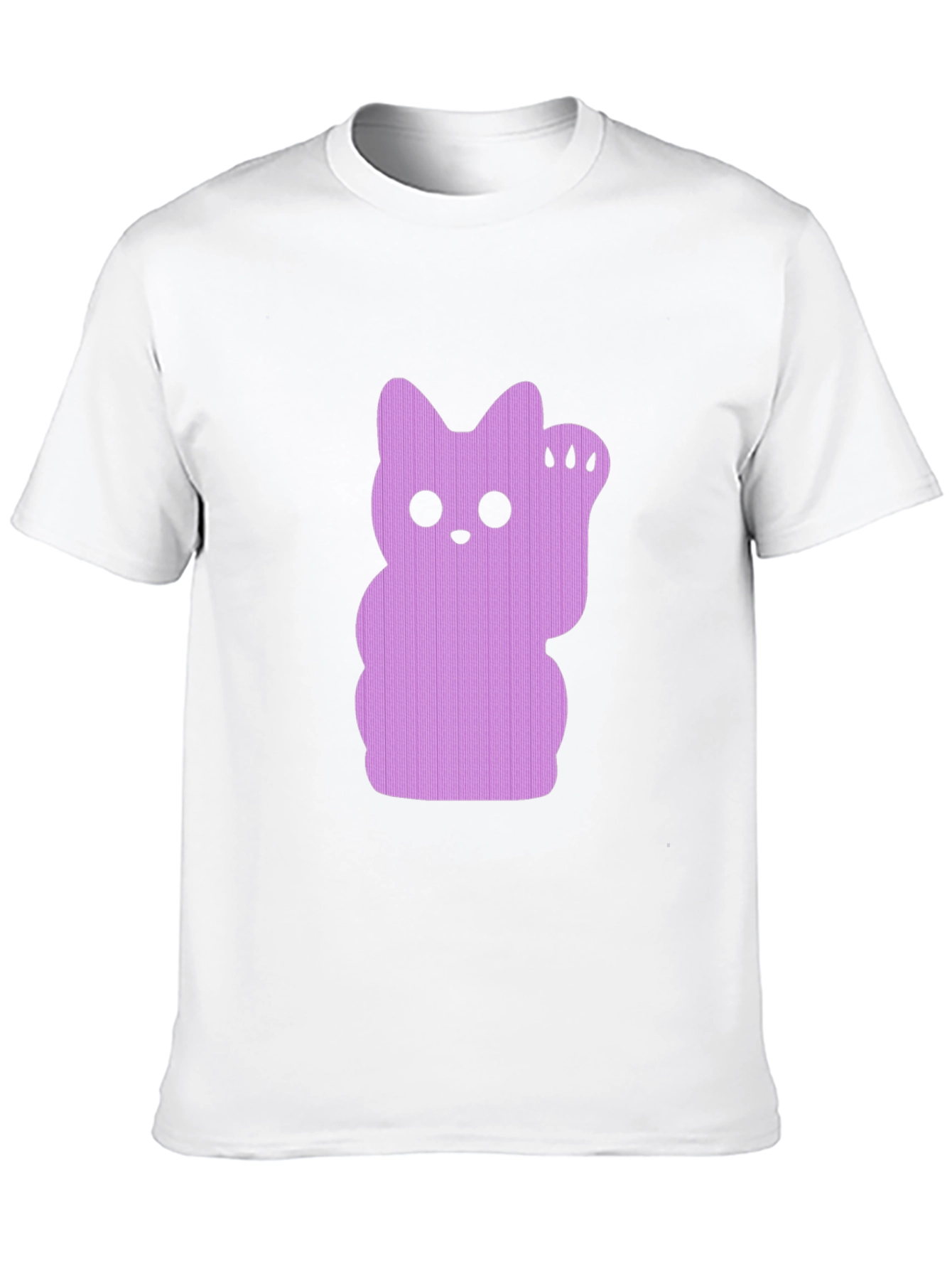 Lucky Cat Graphic Tee - Black