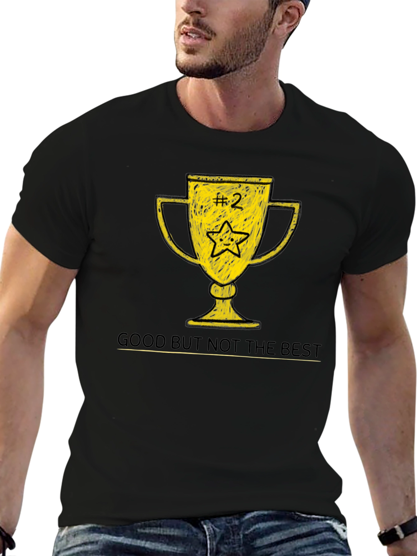 Black #2 Trophy T-Shirt: Good But Not The Best