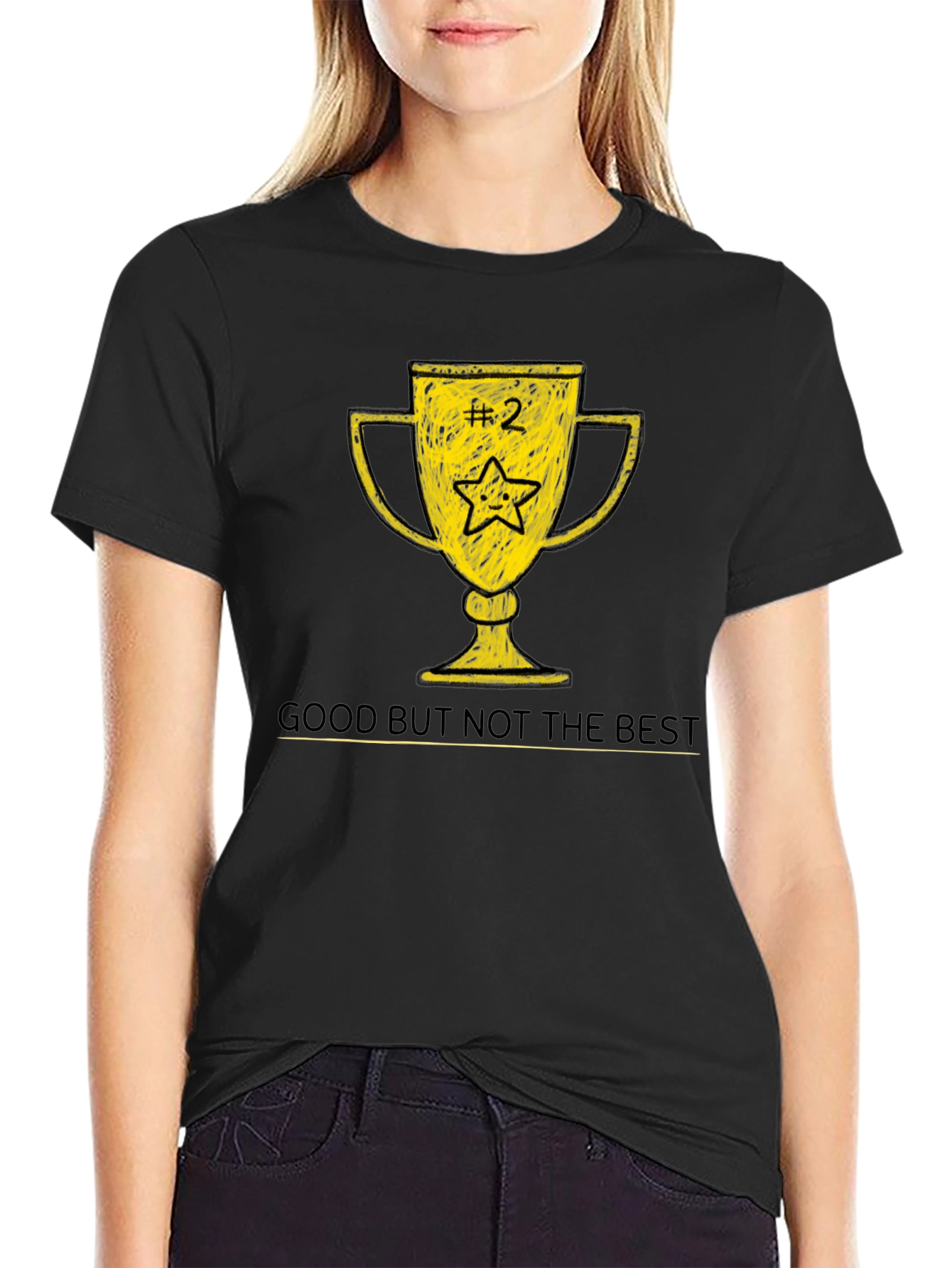 Black #2 Trophy T-Shirt: Good But Not The Best