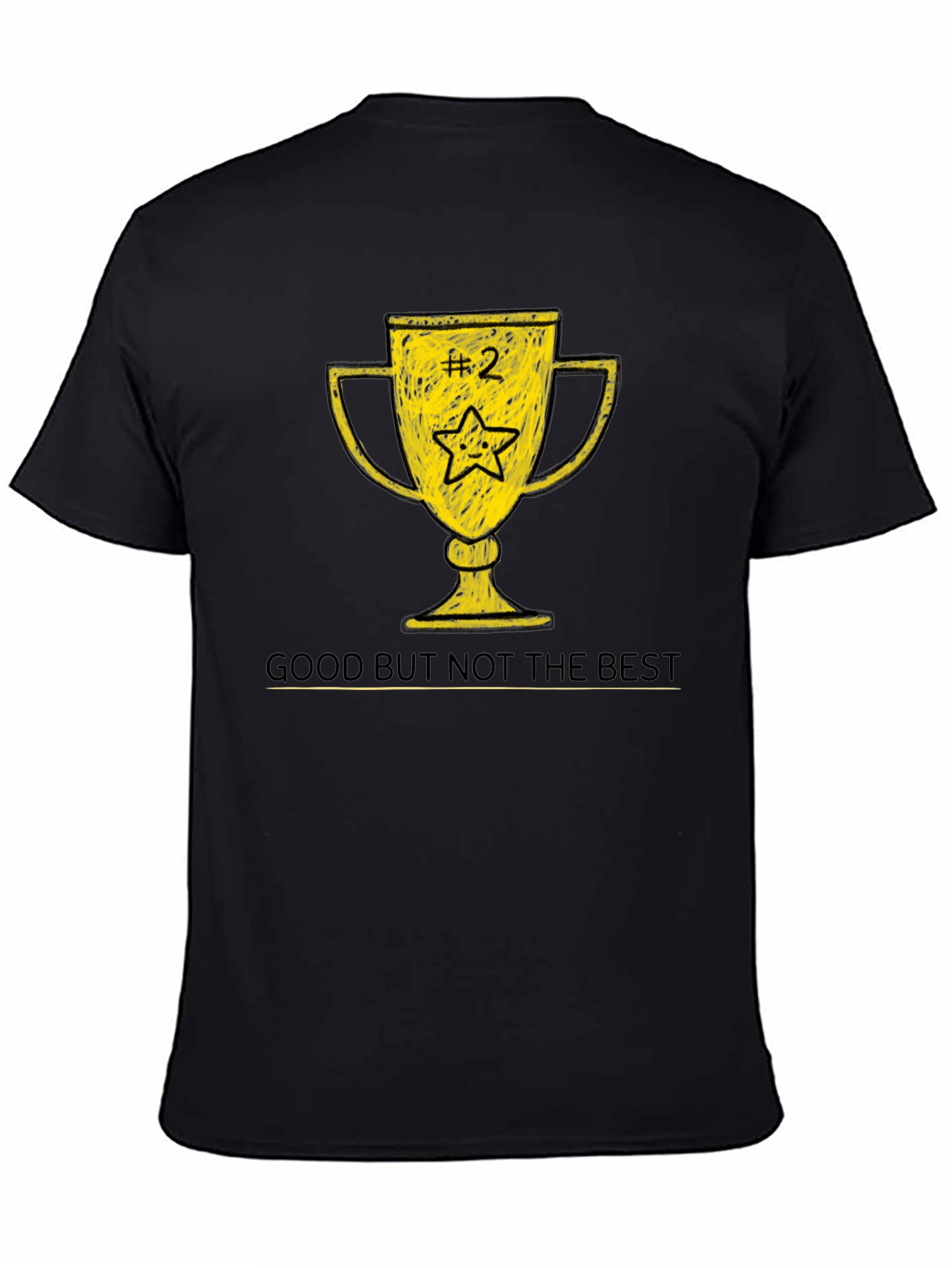 Black #2 Trophy T-Shirt: Good But Not The Best