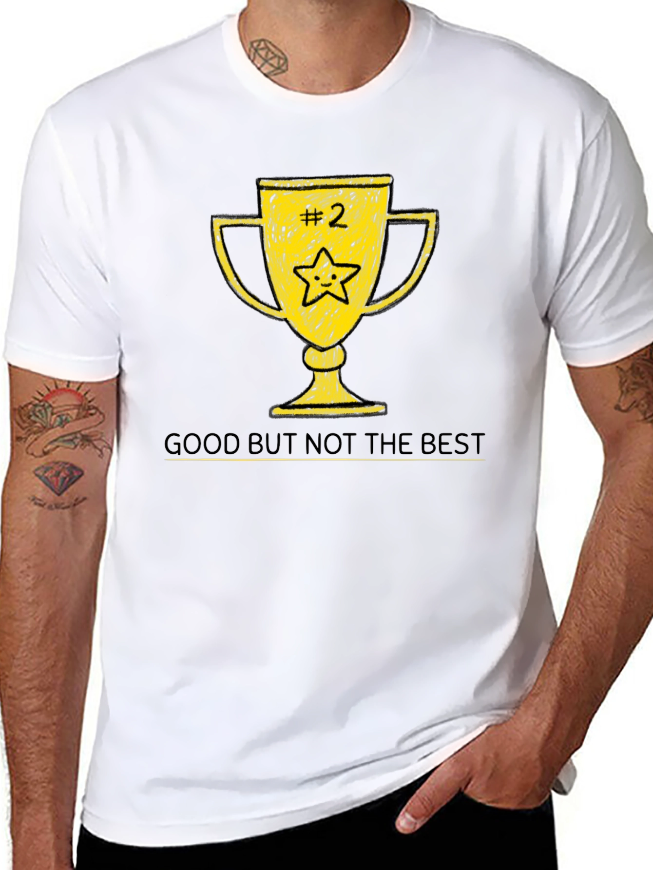 Black #2 Trophy T-Shirt: Good But Not The Best