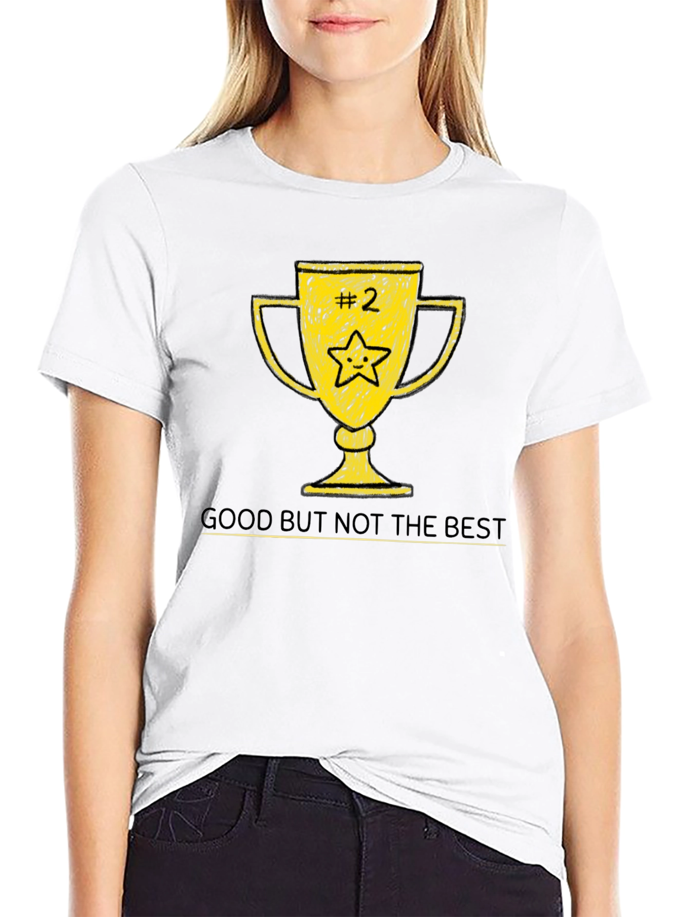Black #2 Trophy T-Shirt: Good But Not The Best