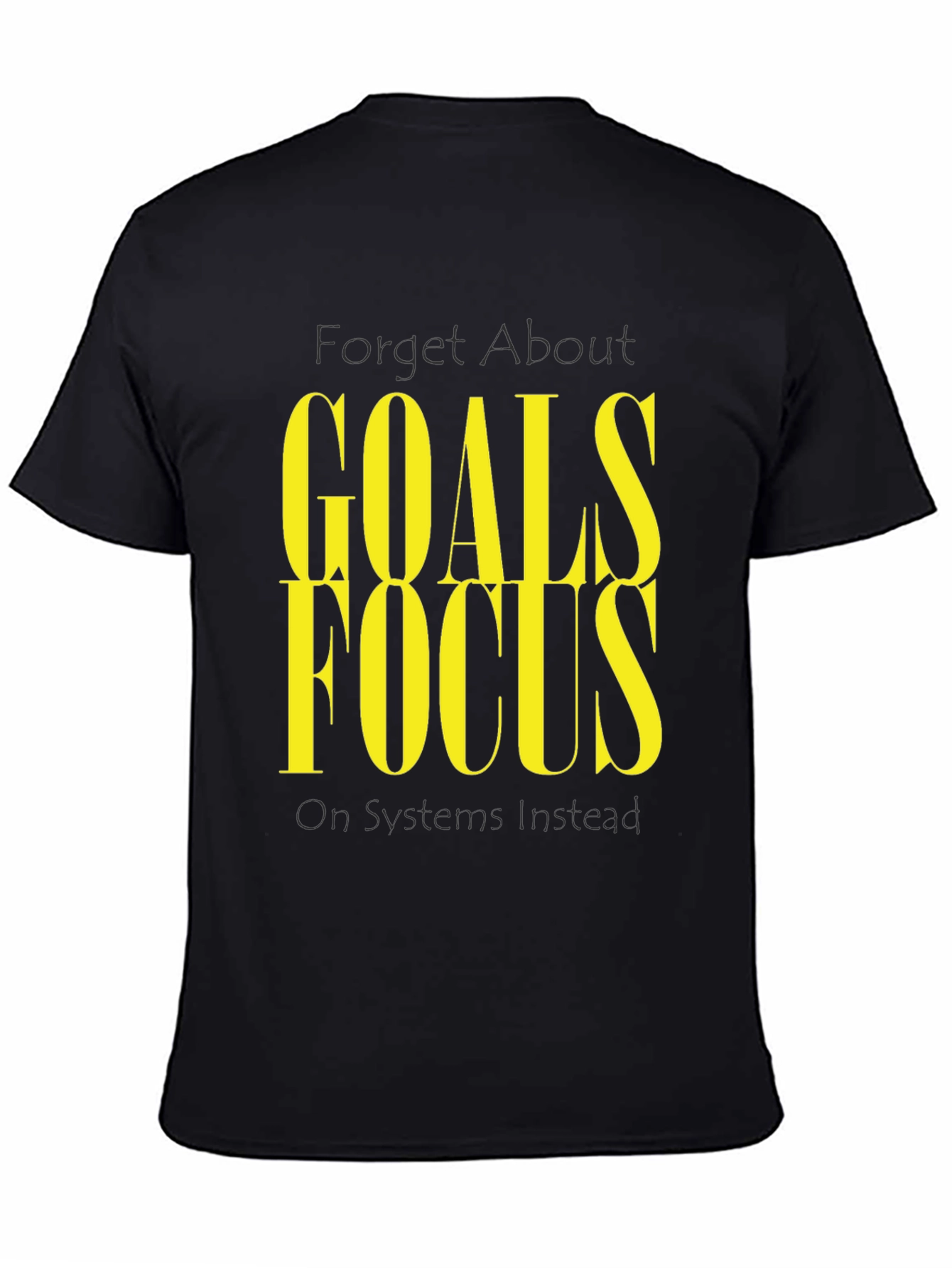 Goals Focus Graphic T-Shirt