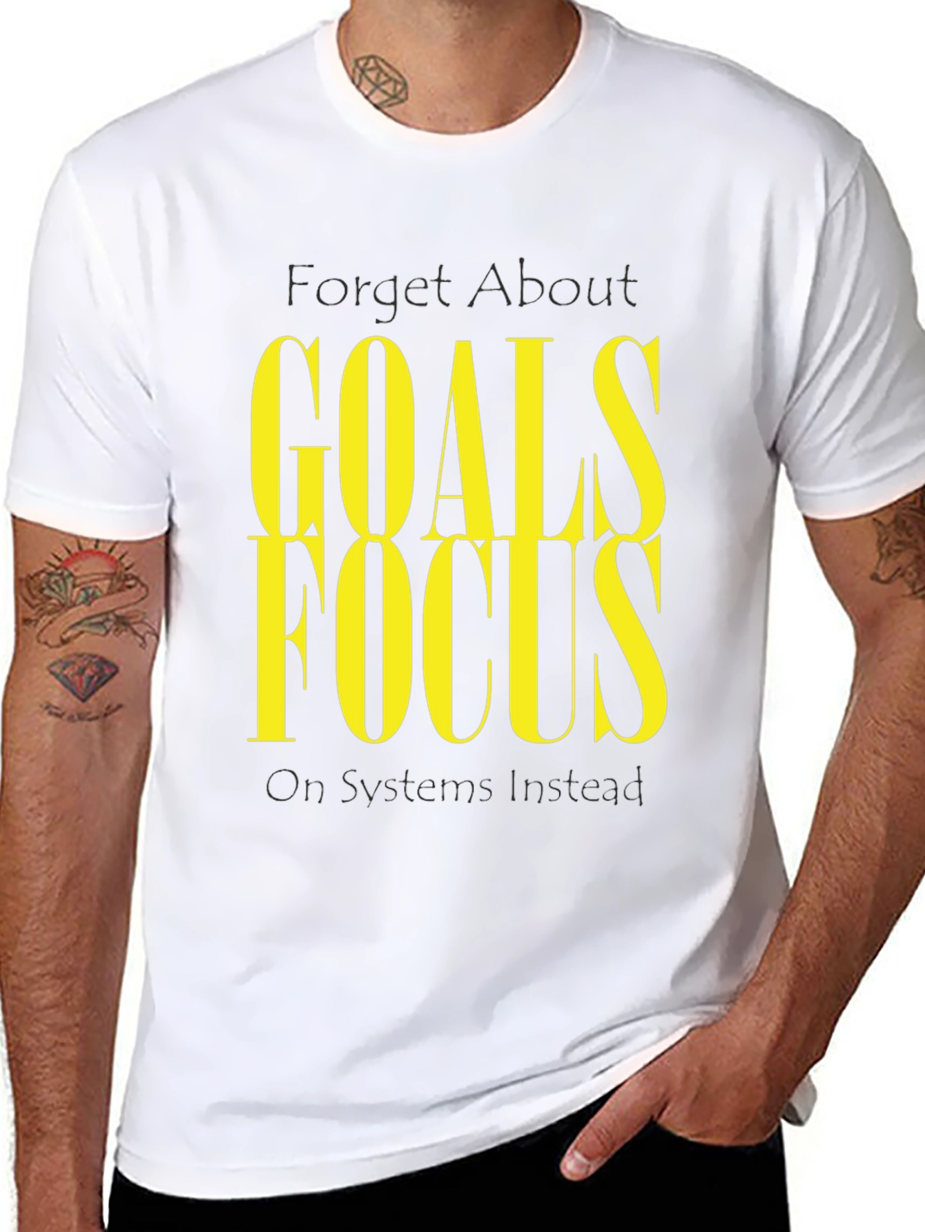 Goals Focus Graphic T-Shirt