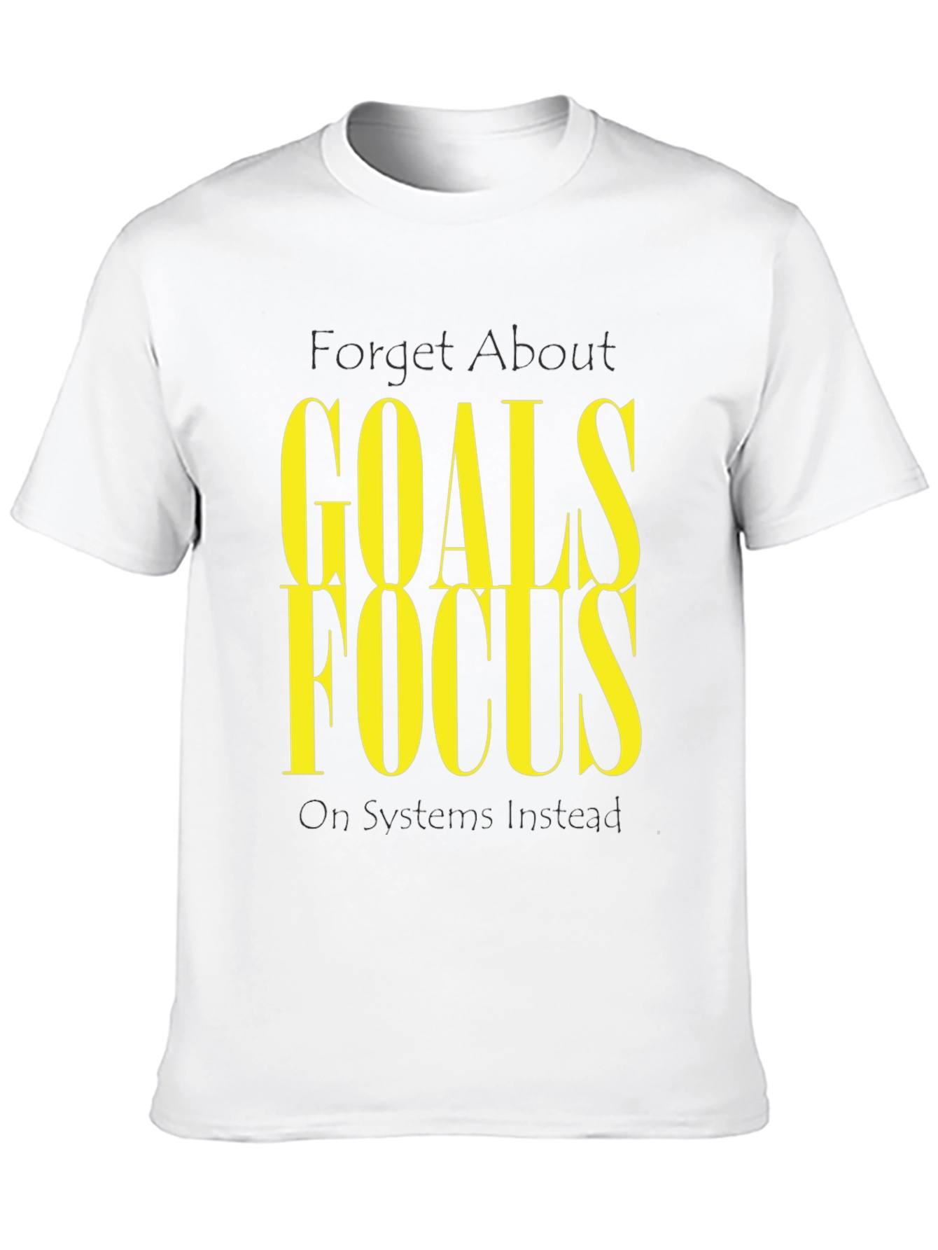 Goals Focus Graphic T-Shirt