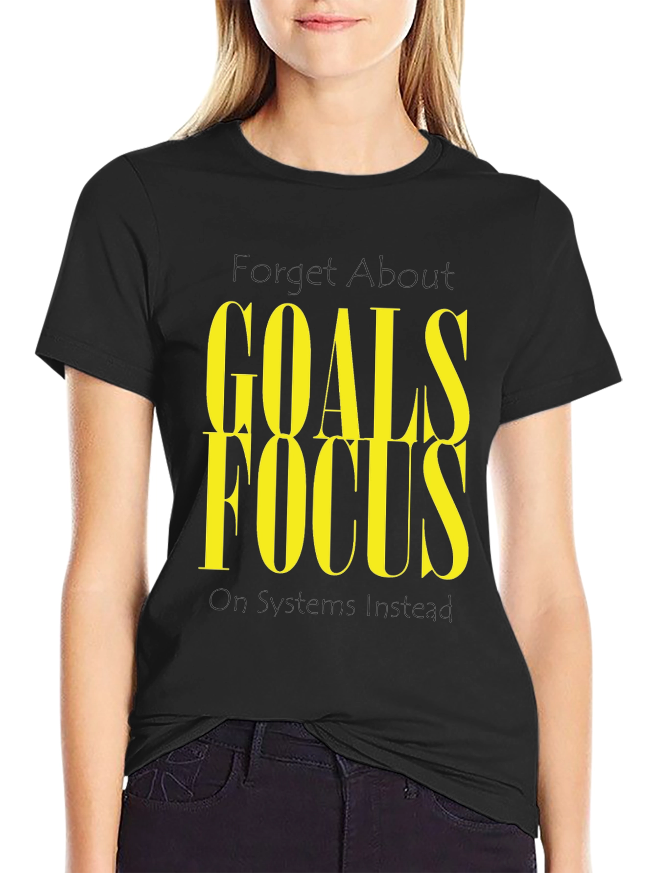 Goals Focus Graphic T-Shirt