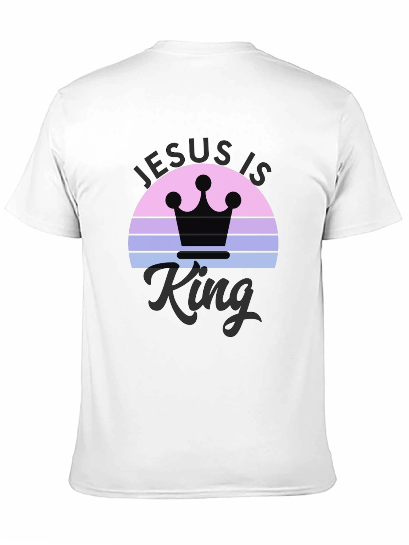 Jesus is King Graphic Tee - Stylish Christian Apparel