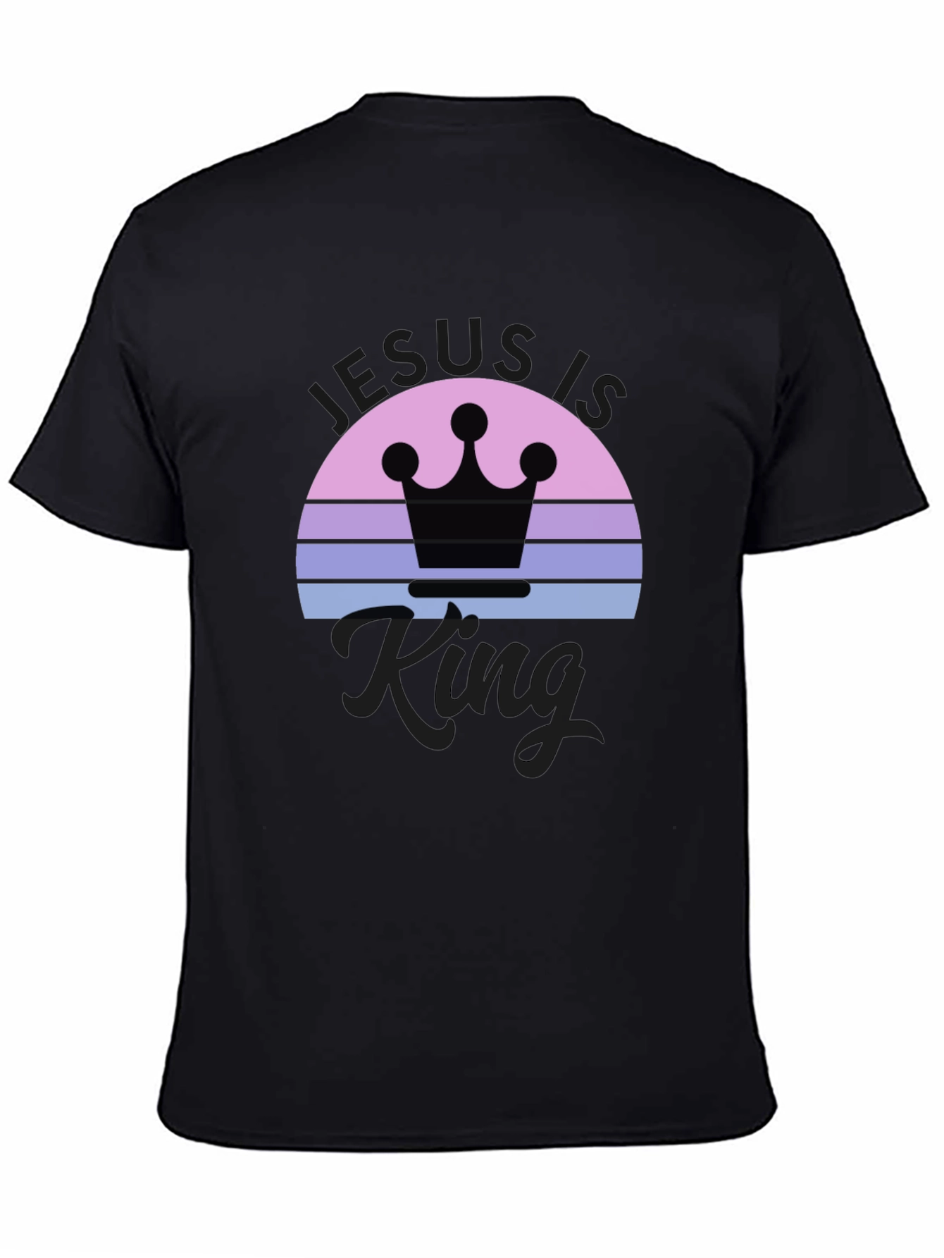 Jesus is King Graphic Tee - Stylish Christian Apparel