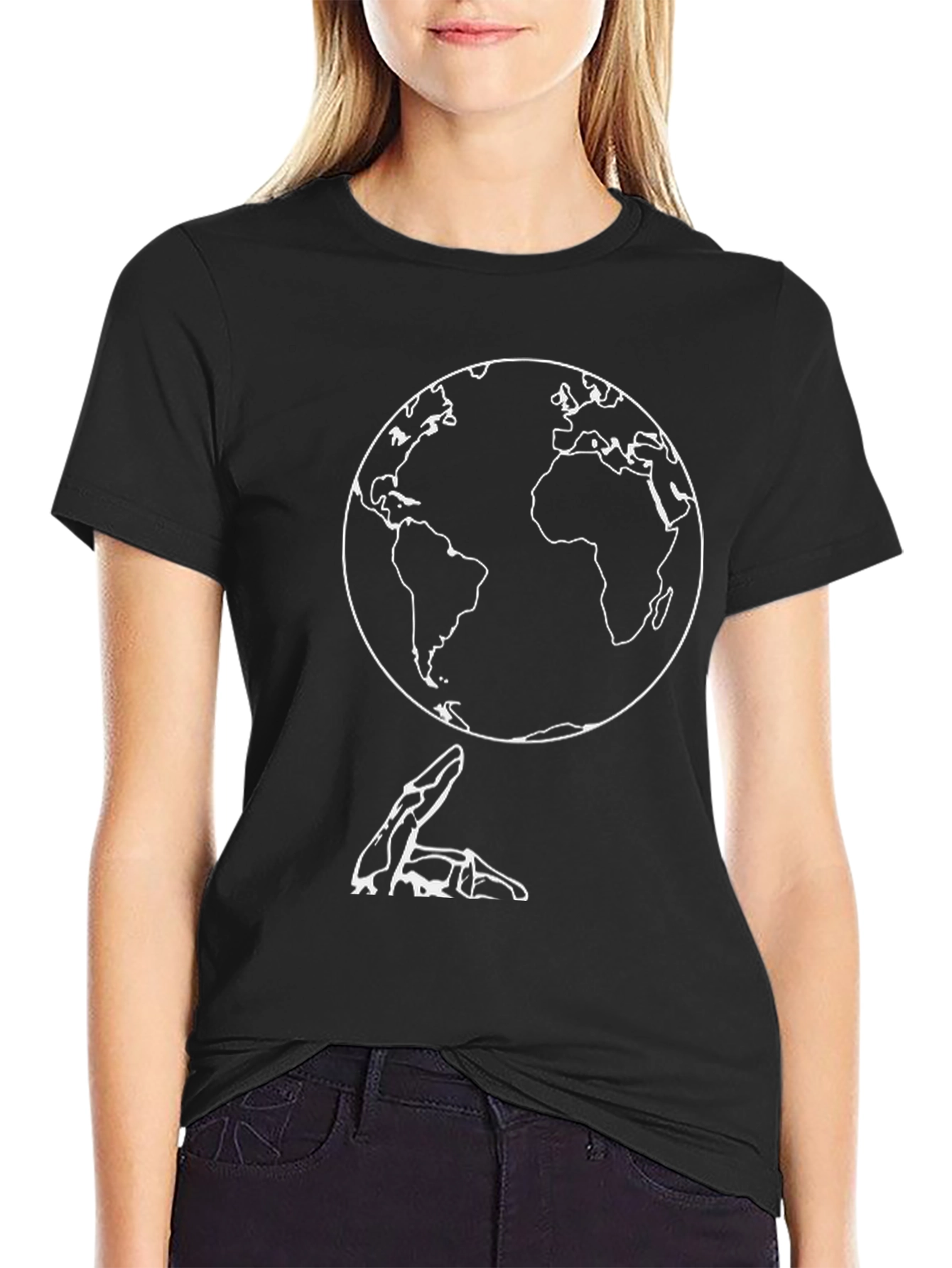 Earth Hand T-Shirt - Global Connection