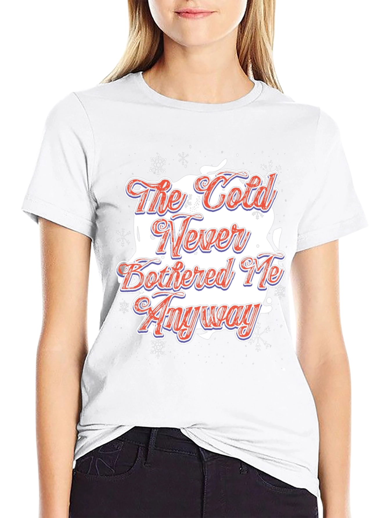 The Cold Never Bothered Me Anyway Graphic Tee