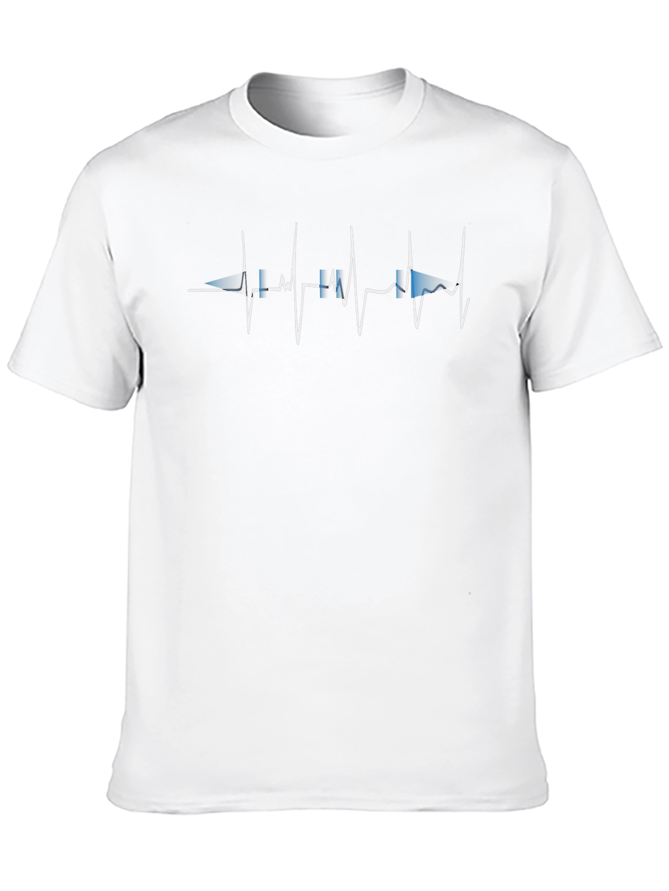 EKG Aviation Heartbeat T-Shirt - Pilot Gift