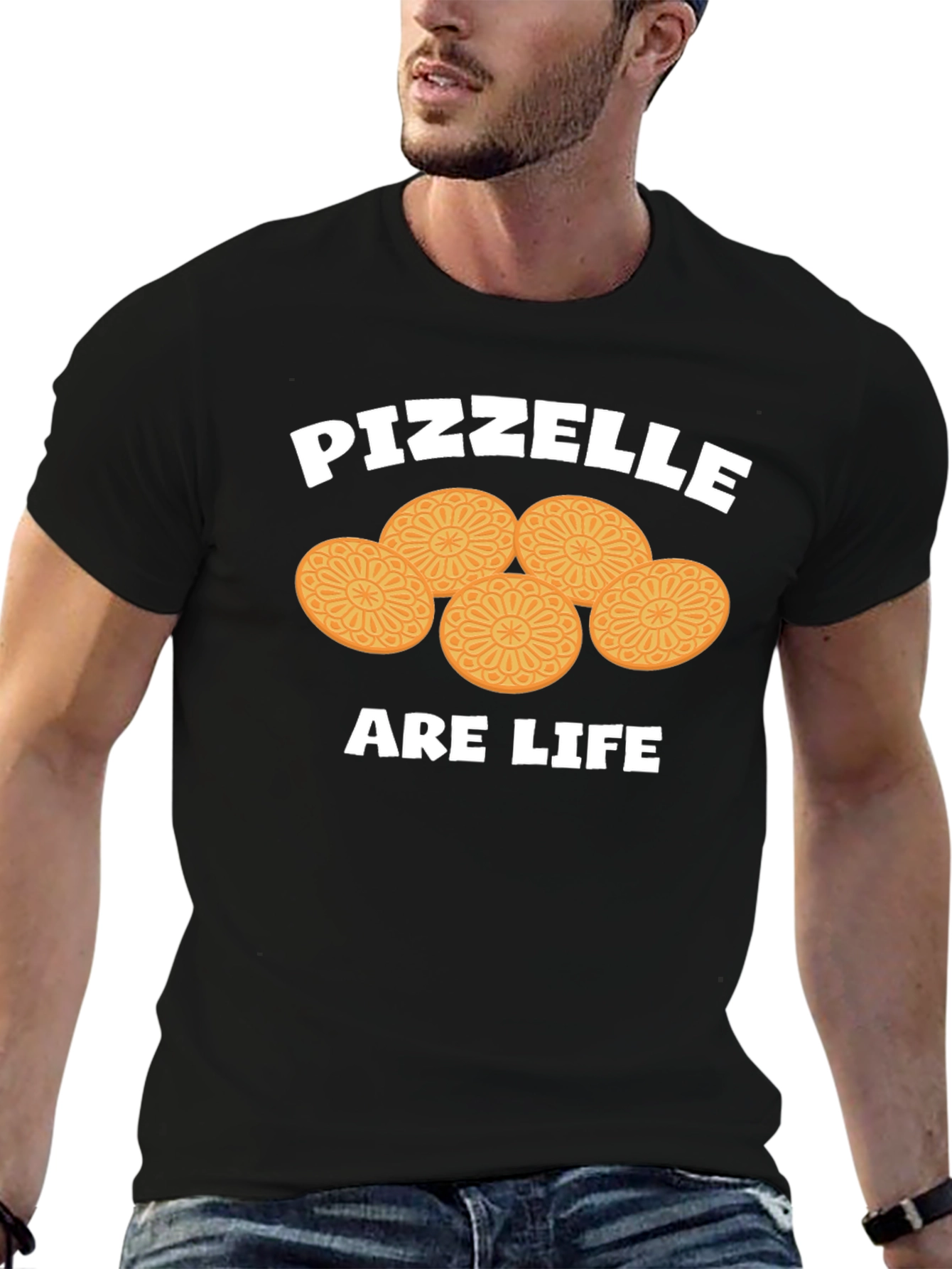 Pizzelle are Life T-Shirt -  Unique Italian Cookie Tee