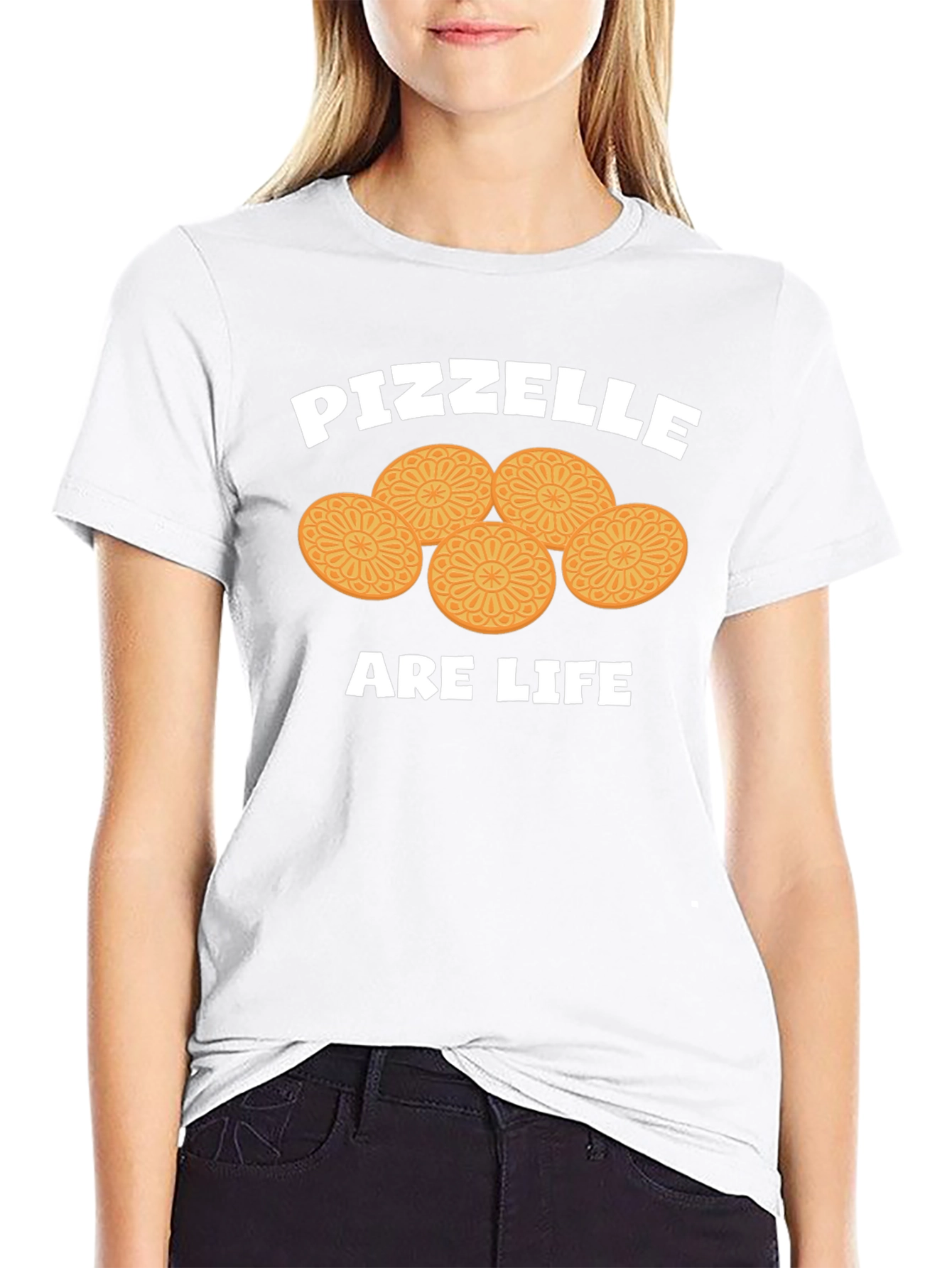 Pizzelle are Life T-Shirt -  Unique Italian Cookie Tee